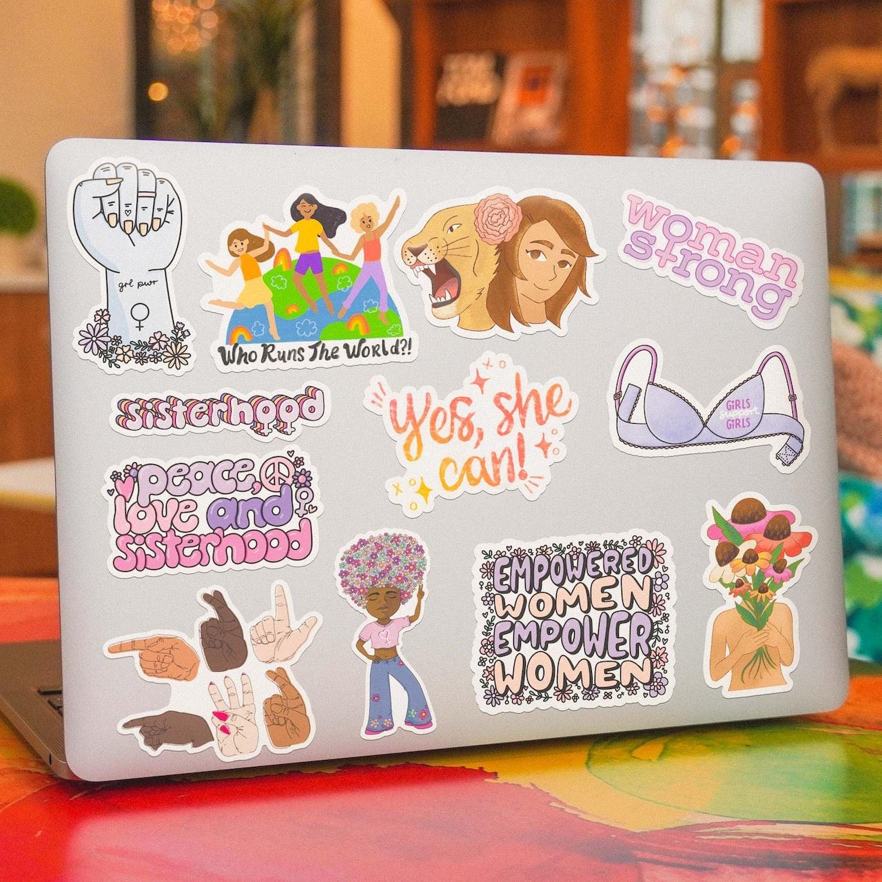  Women's Empowerment Stickers 16 Pack、mySite、ghnorth