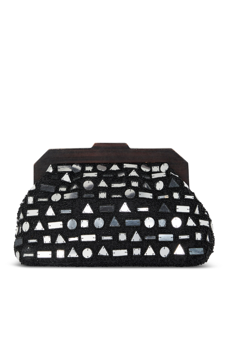 Black Beaded Mirror Bag、mySite、solidvoid