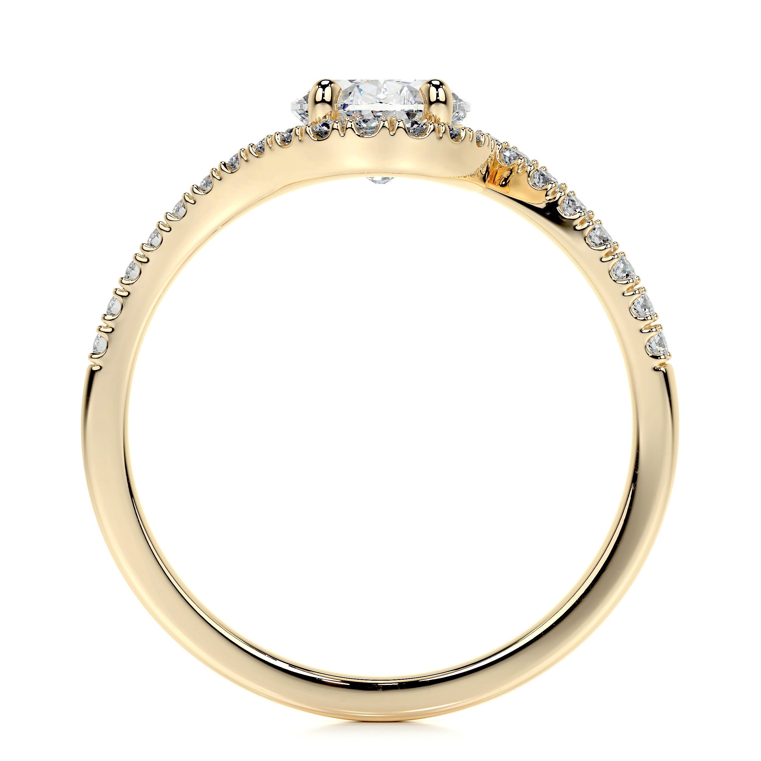Stella Lab Grown Diamond Ring -18K Yellow Gold (RTS)、mySite、hinf8tx79