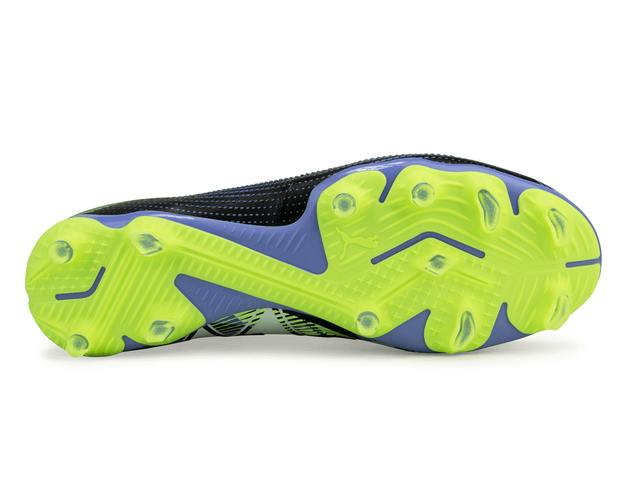 PUMA Men's Future 7 Match FG/AG Gray Skies/Puma White、mySite、noshort