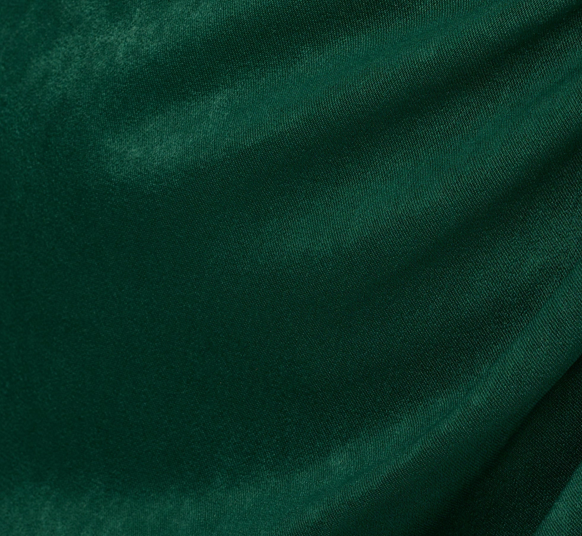 Long Sleeve Satin Dress With Draped Details In Dark Ivy、mySite、solidvoid