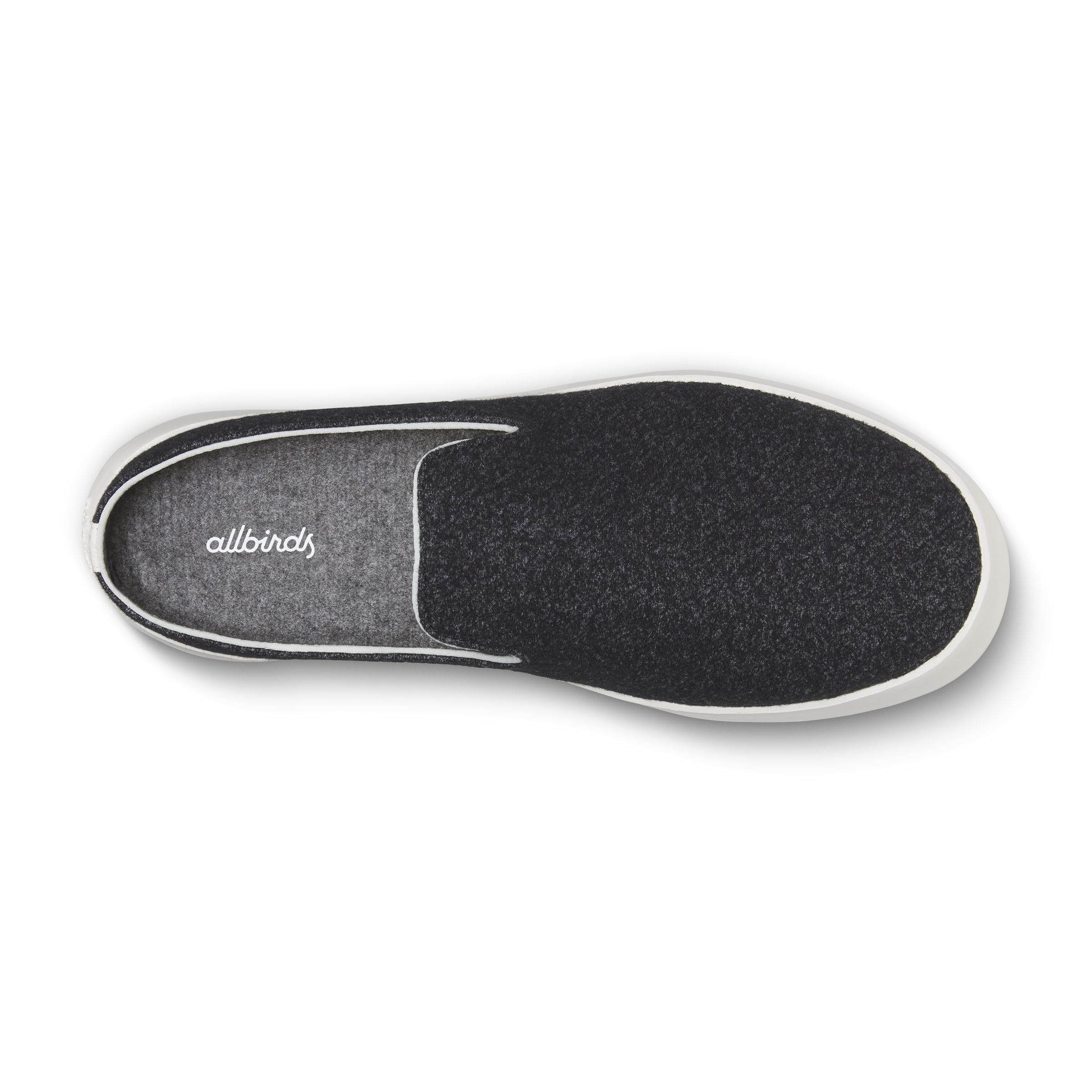  Men's Wool Lounger Mule - Dark Grey (Natural White Sole)、mySite、preschool7hills