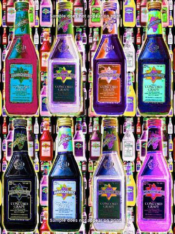 Manishewitz Wine Pop Art Print、mySite、topwebapps