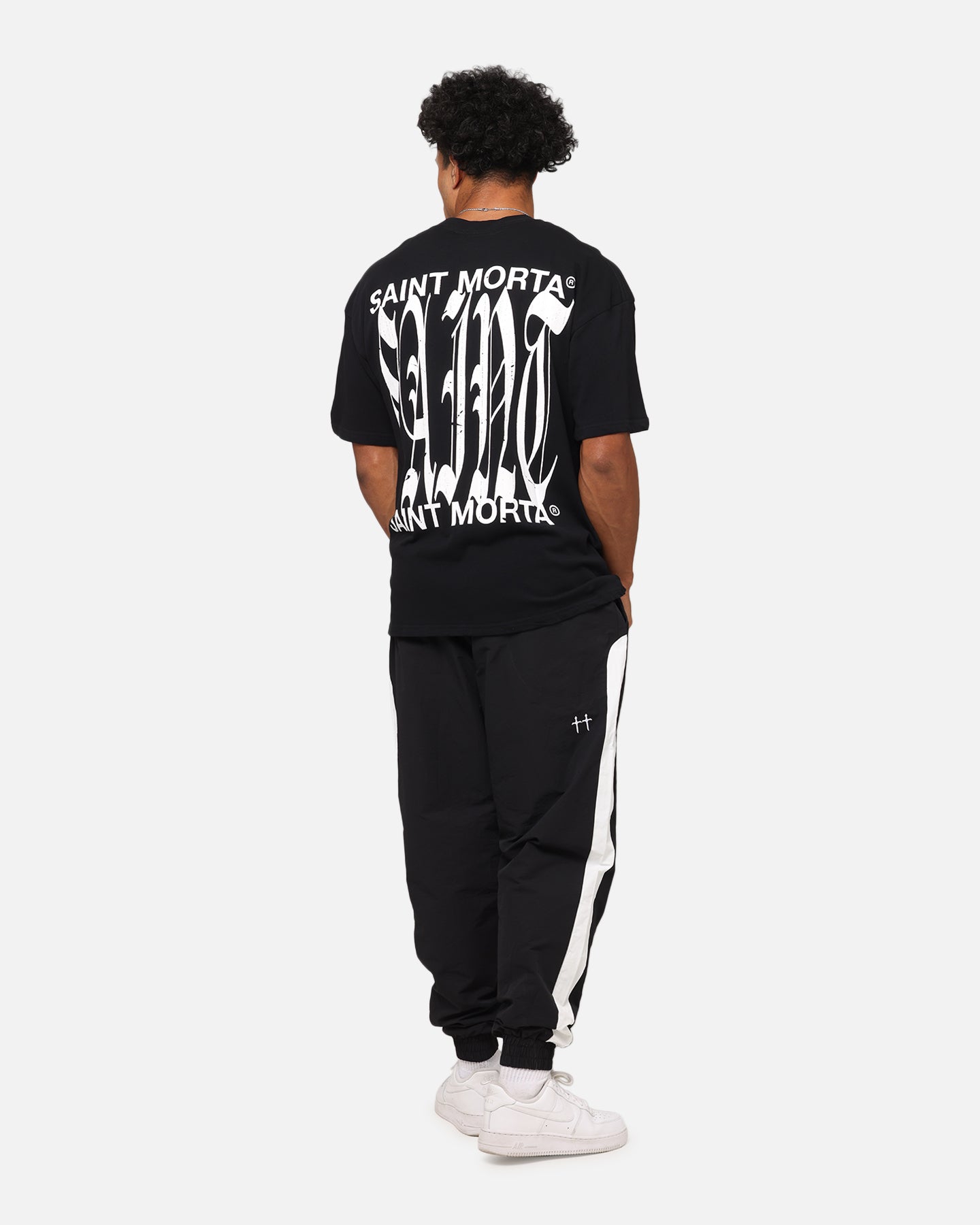 Saint Morta Ye Old Drop Shoulder T-Shirt Black、mySite、zt4zffjzw