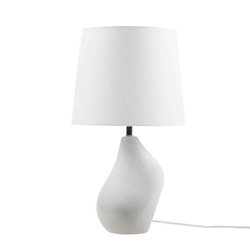 Asymmetrical Ceramic Table Lamp Grey See below、、eastwooduniform
