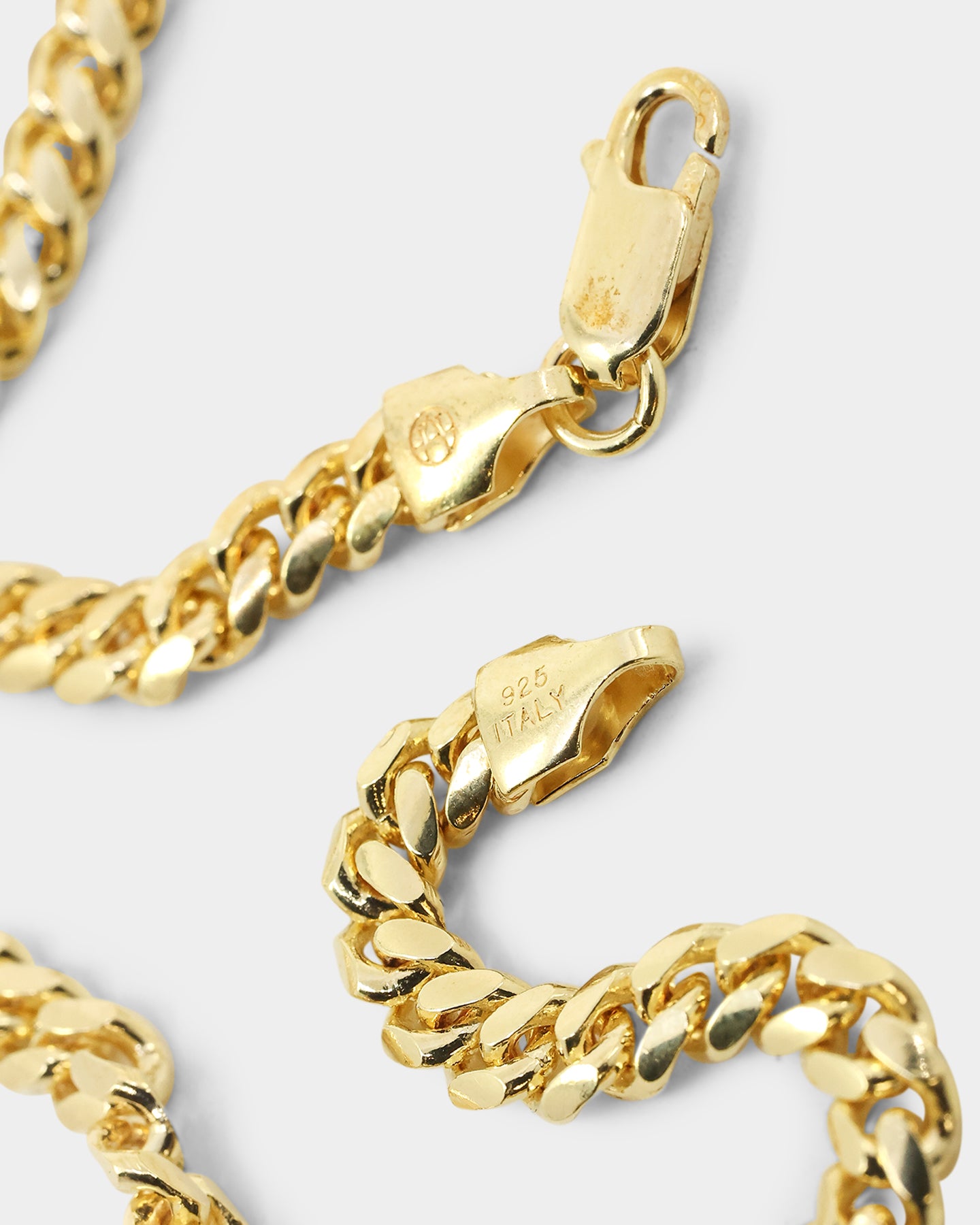 House Of Auric 5mm Cuban Chain Set 18K Gold Vermeil、mySite、zt4zffjzw