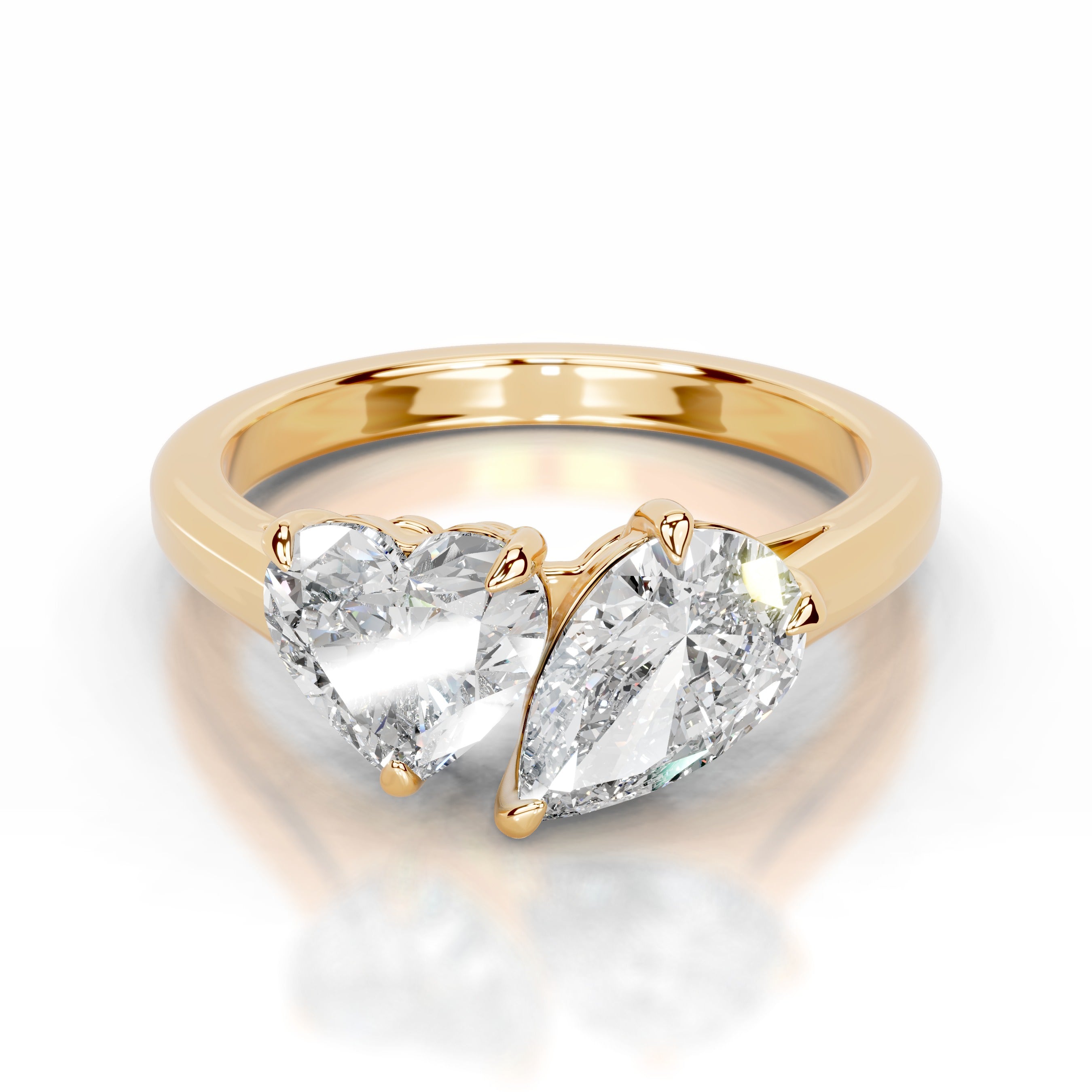Shay Lab Grown Diamond Ring - 18K Yellow Gold、mySite、hinf8tx79