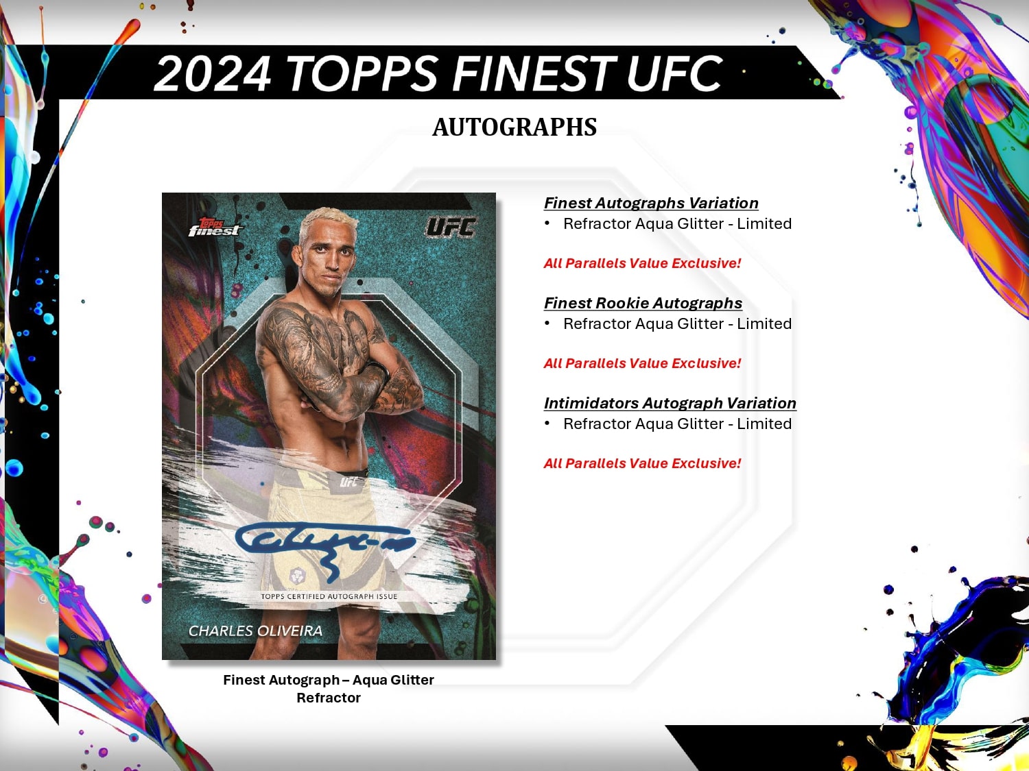 Topps Finest UFC 2024 - Value Box、mySite、waistdrama