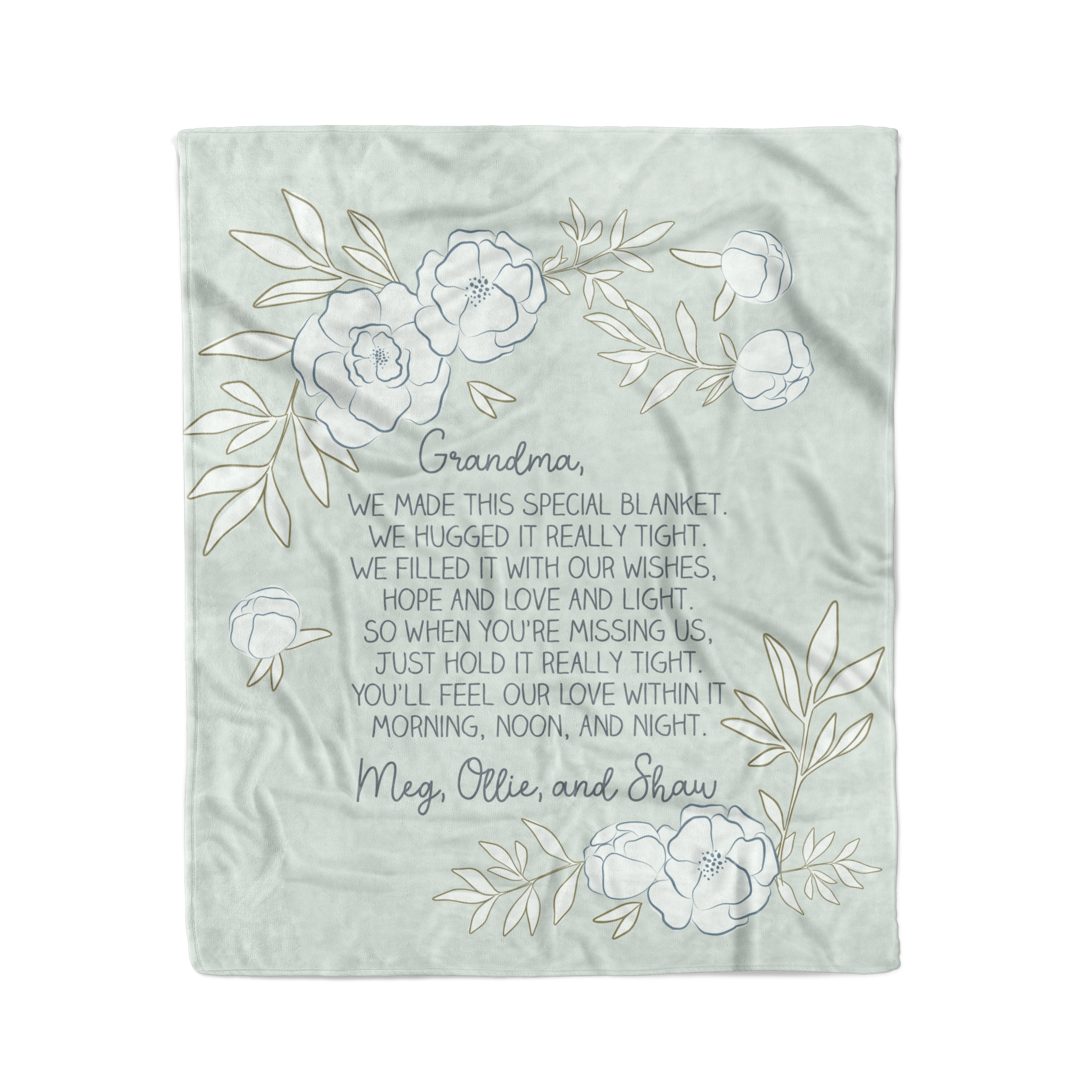  Personalized Blanket | Made With Love、mySite、layawaytickets