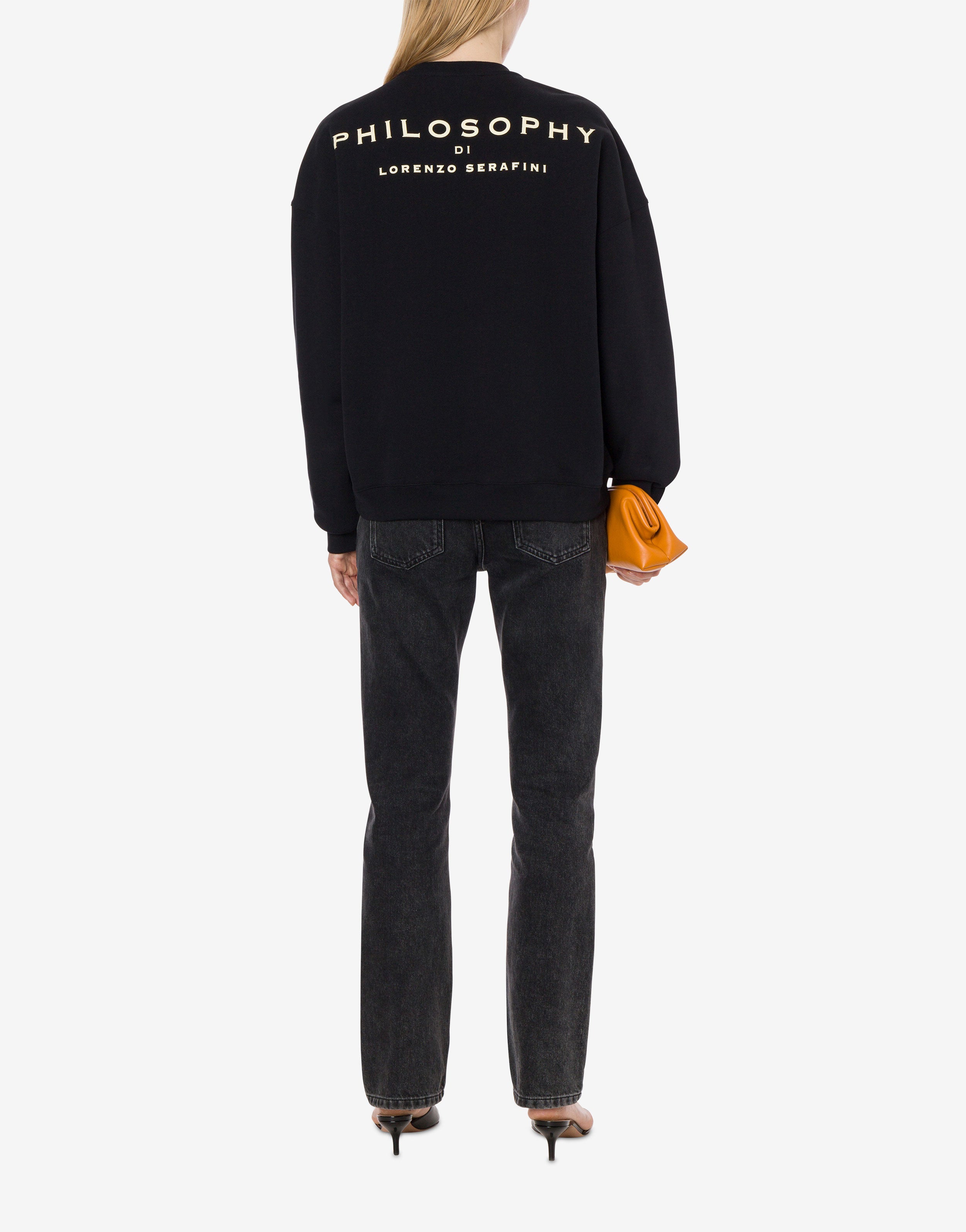 Felpa in cotone organico con logo、mySite、aoinhome