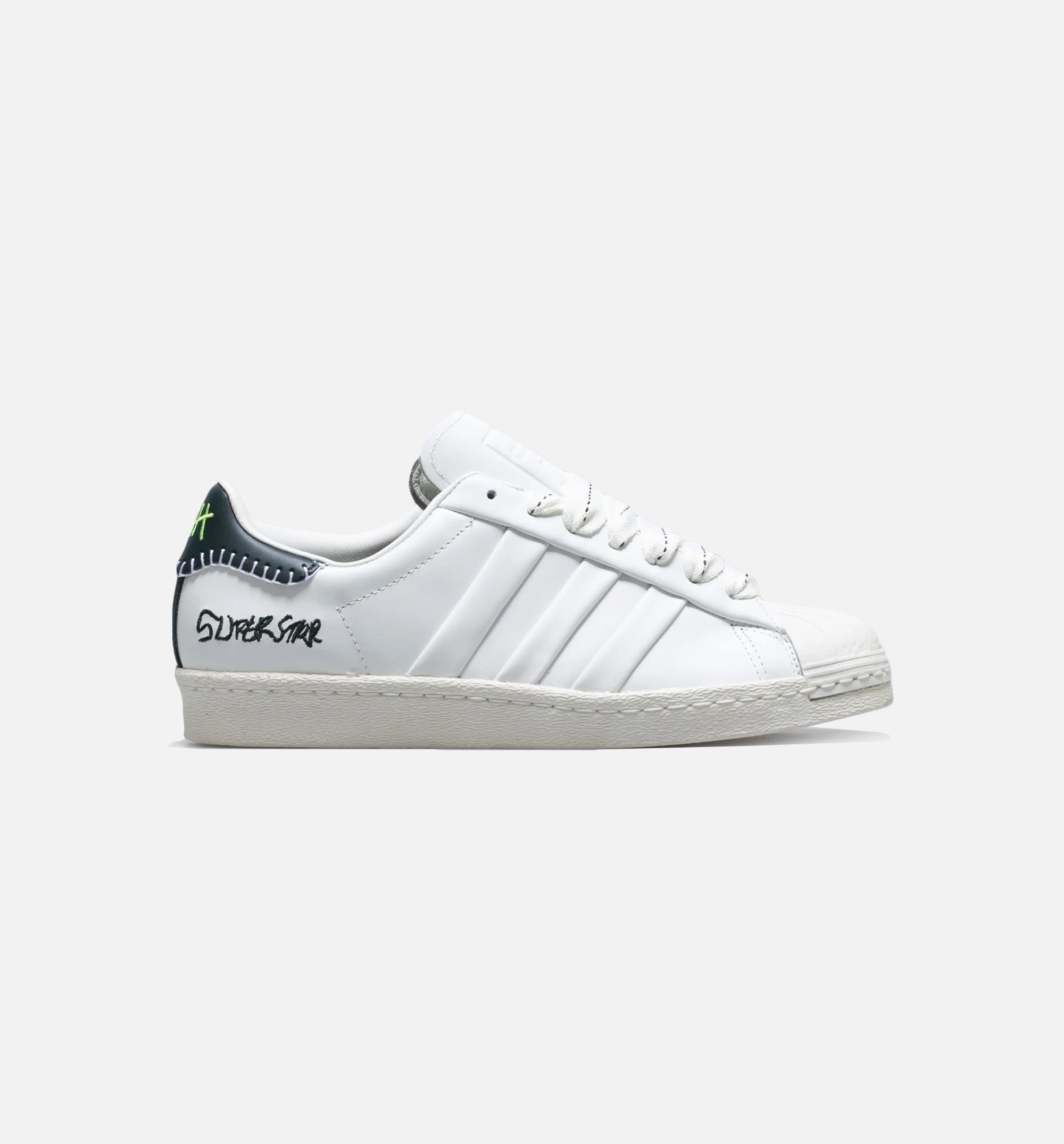 Superstar X Jonah Hill Mens Lifestyle Shoe - White/Grey/Green、mySite、dreamappss
