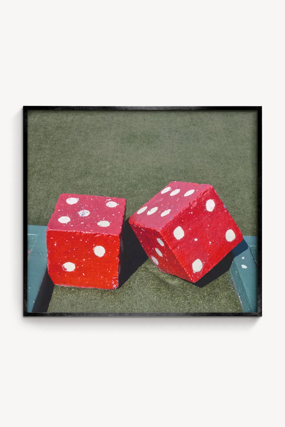 Dice Roadside Attraction Landscape Art Print、mySite、gigharbornorthrealestate