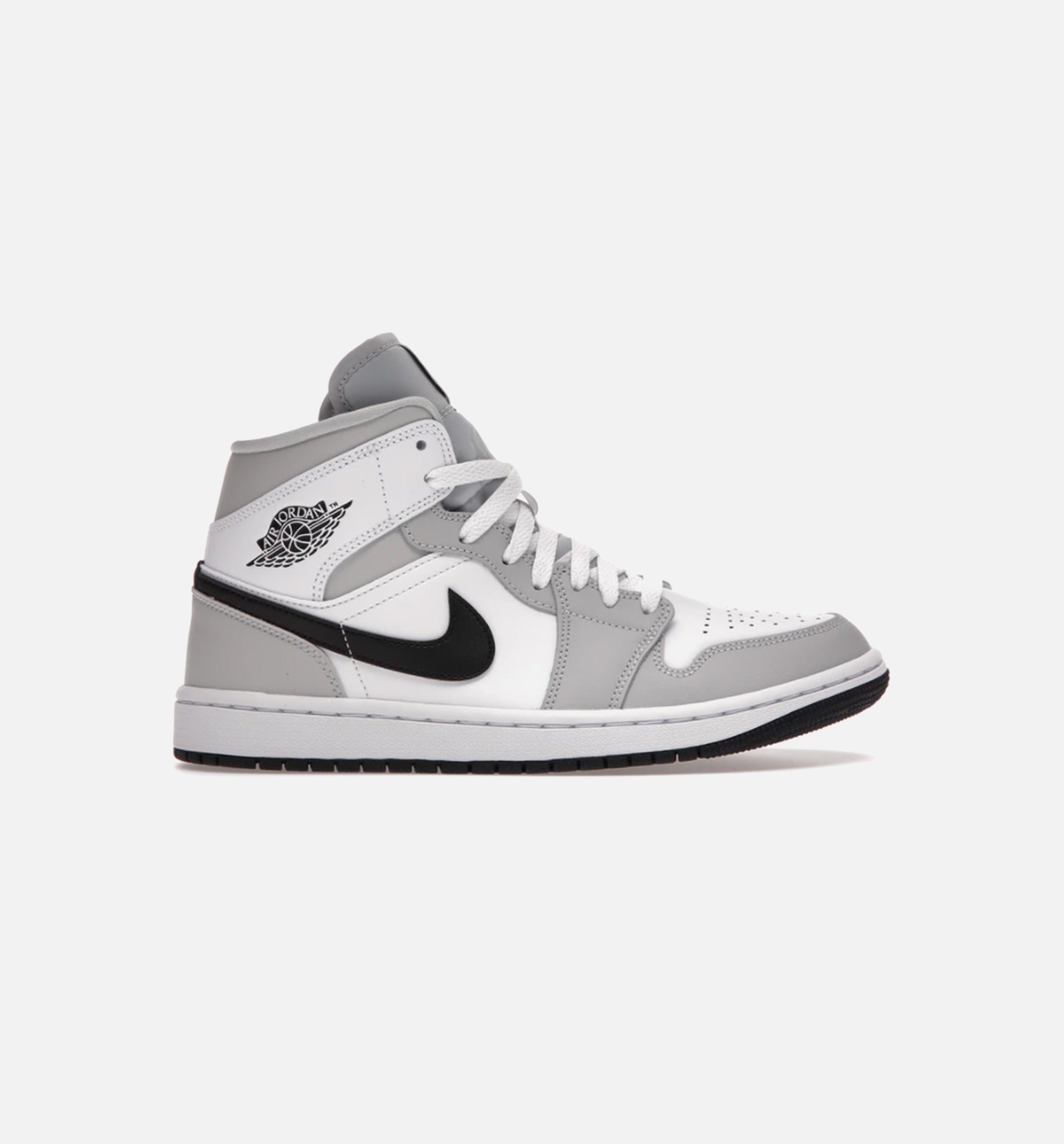 Air Jordan 1 Mid Light Smoke Grey Womens Lifestyle Shoe - White/Light Smoke Grey/Black Limit One Per Customer、mySite、dreamappss