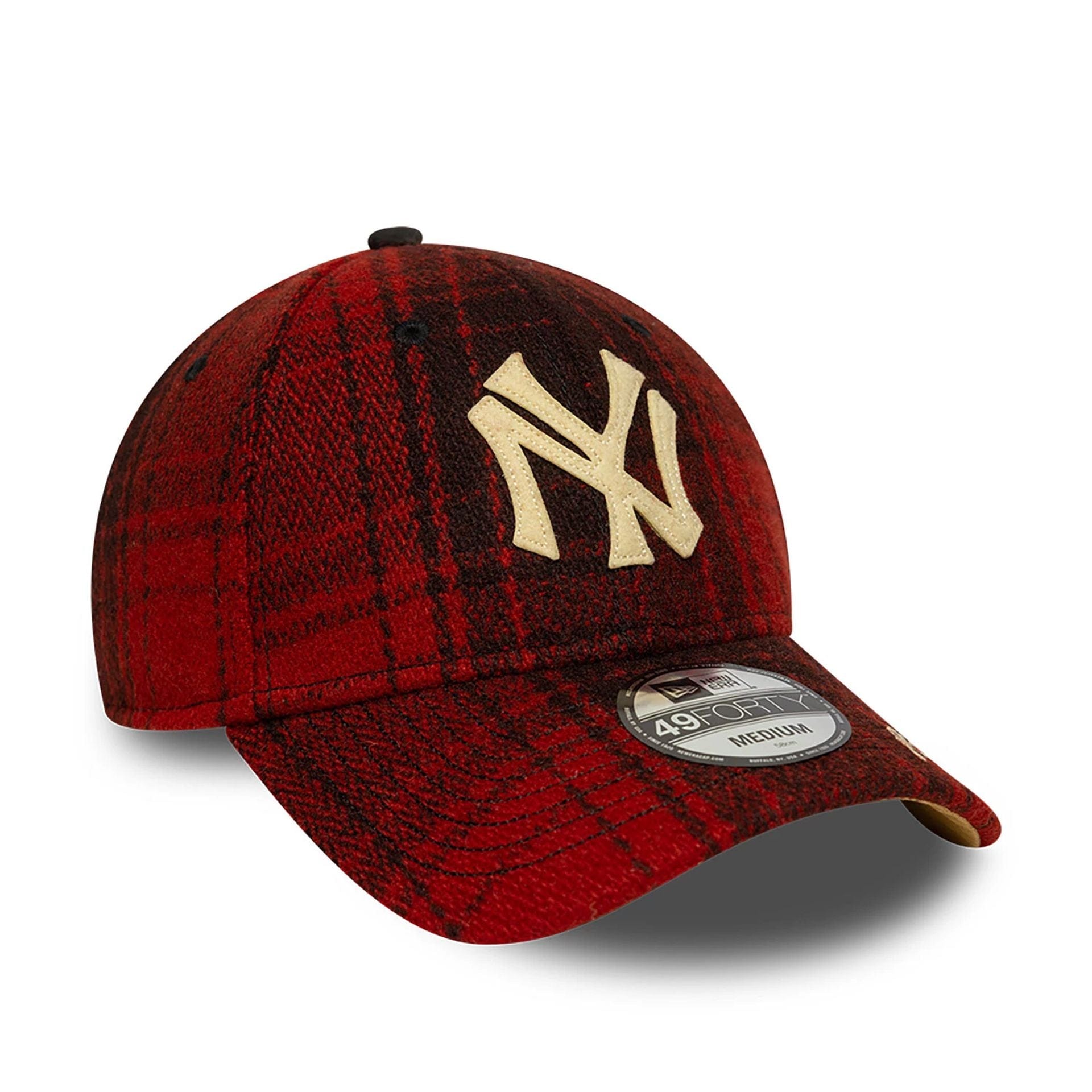 Ralph Lauren x MLB New York Yankees Red 49FORTY Fitted Cap、mySite、vikingsvslions