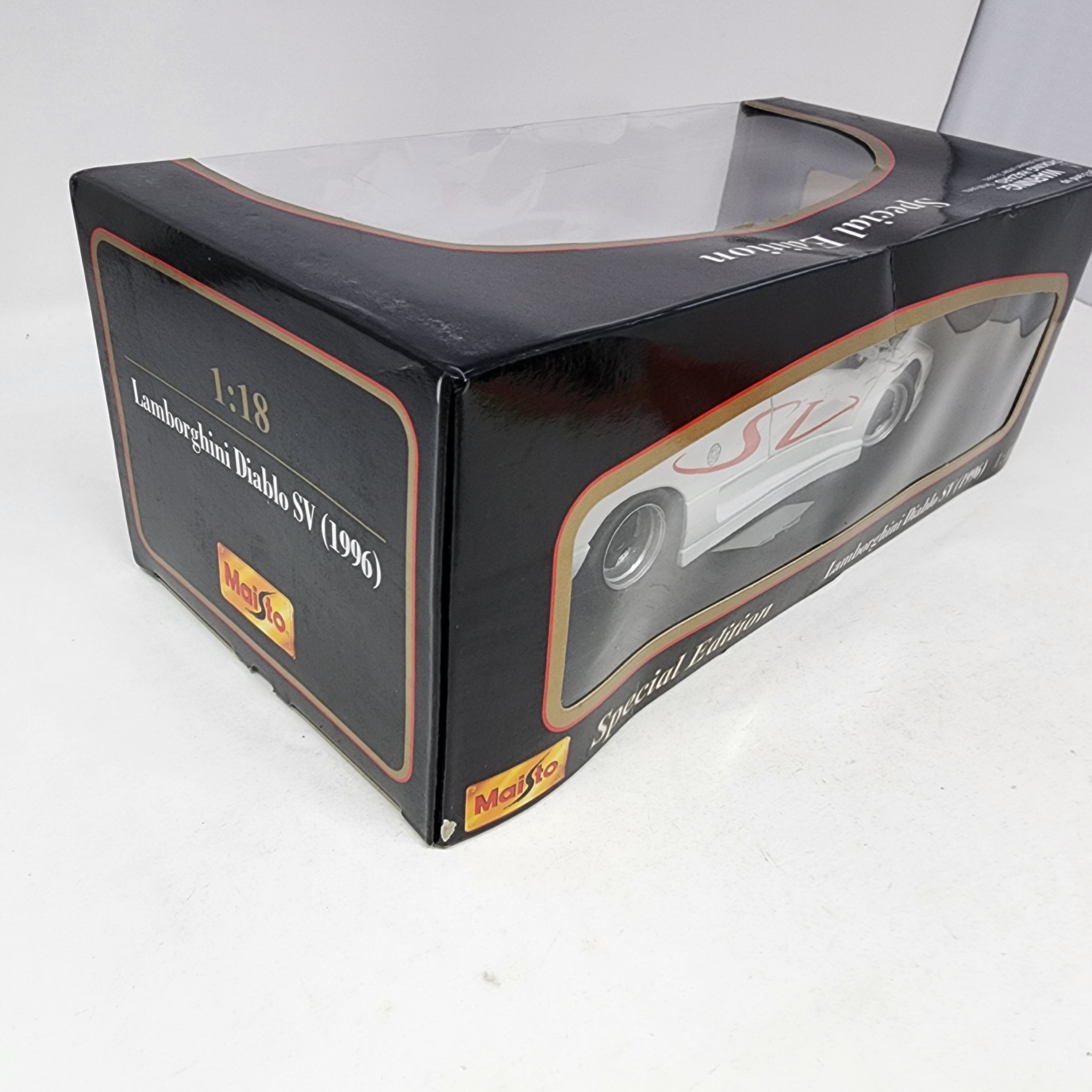 1996 Lamborghini Diablo SV * White * Maisto Special Edition 1/18 Scale、mySite、hgirdovlk