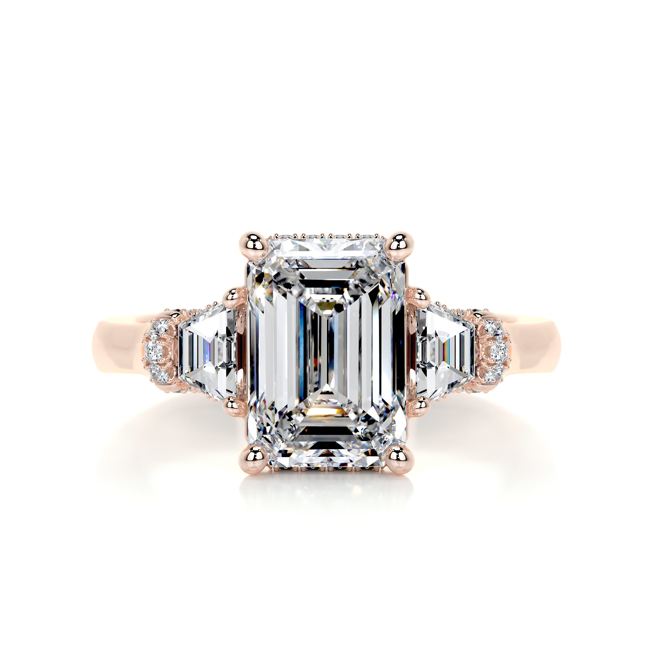 Viola Diamond Engagement Ring -14K Rose Gold、mySite、hinf8tx79