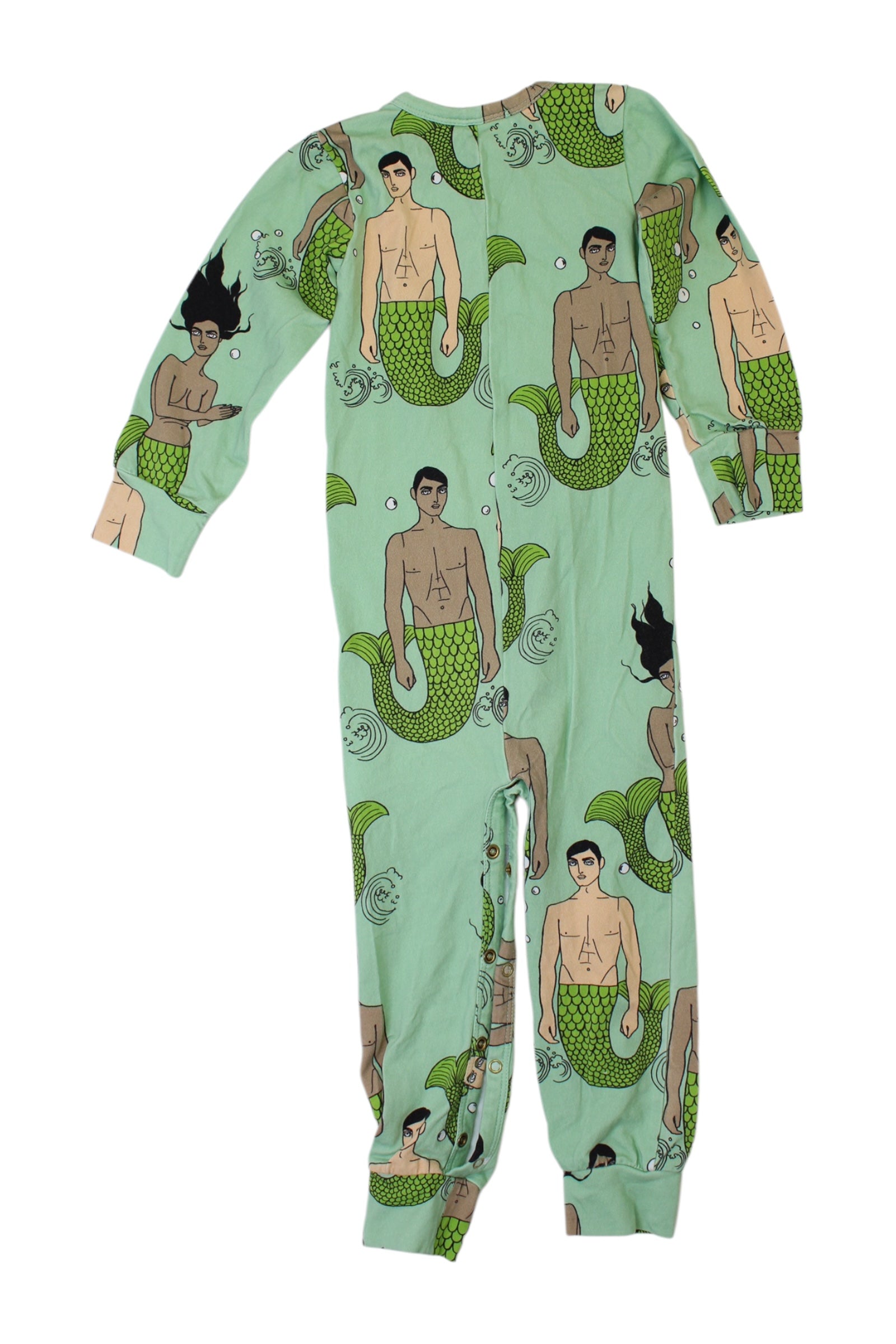 Mini Rodini Mermaid Romper 12-18M、mySite、g9winljtr