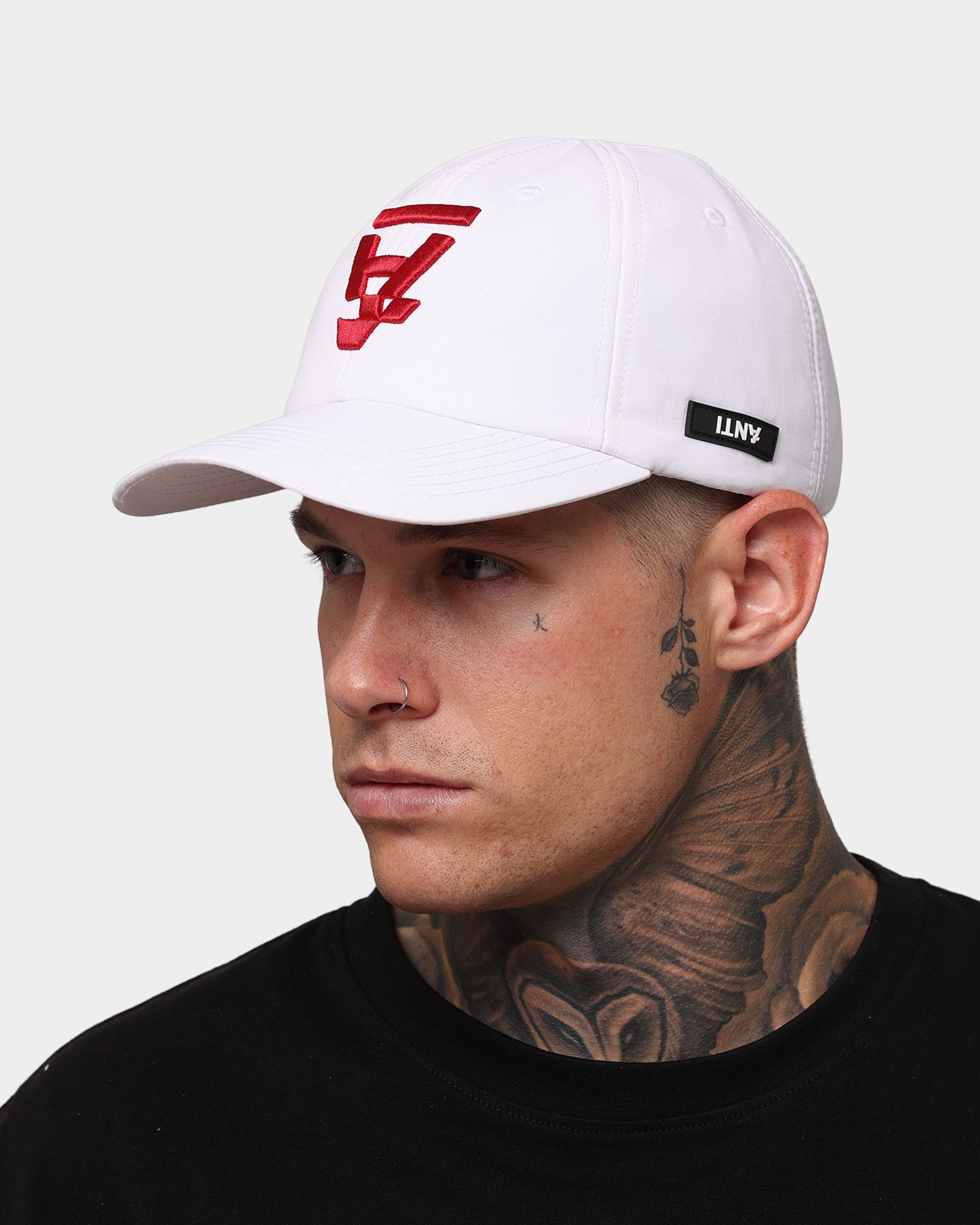 The Anti Order Hyphen ATD Sport 6-Panel Strapback White/Red、mySite、zt4zffjzw