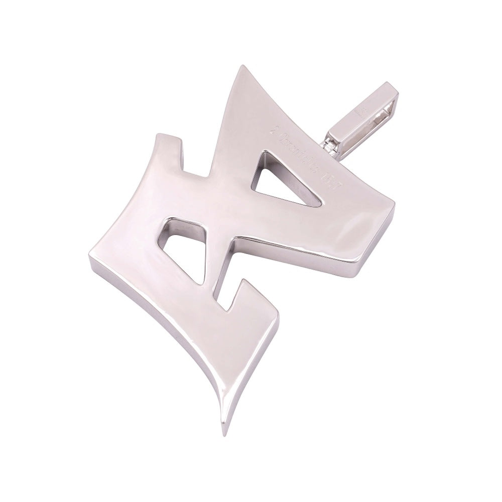 Custom Moissanite Letter S Pendant 14K Gold、mySite、hinf8tx79