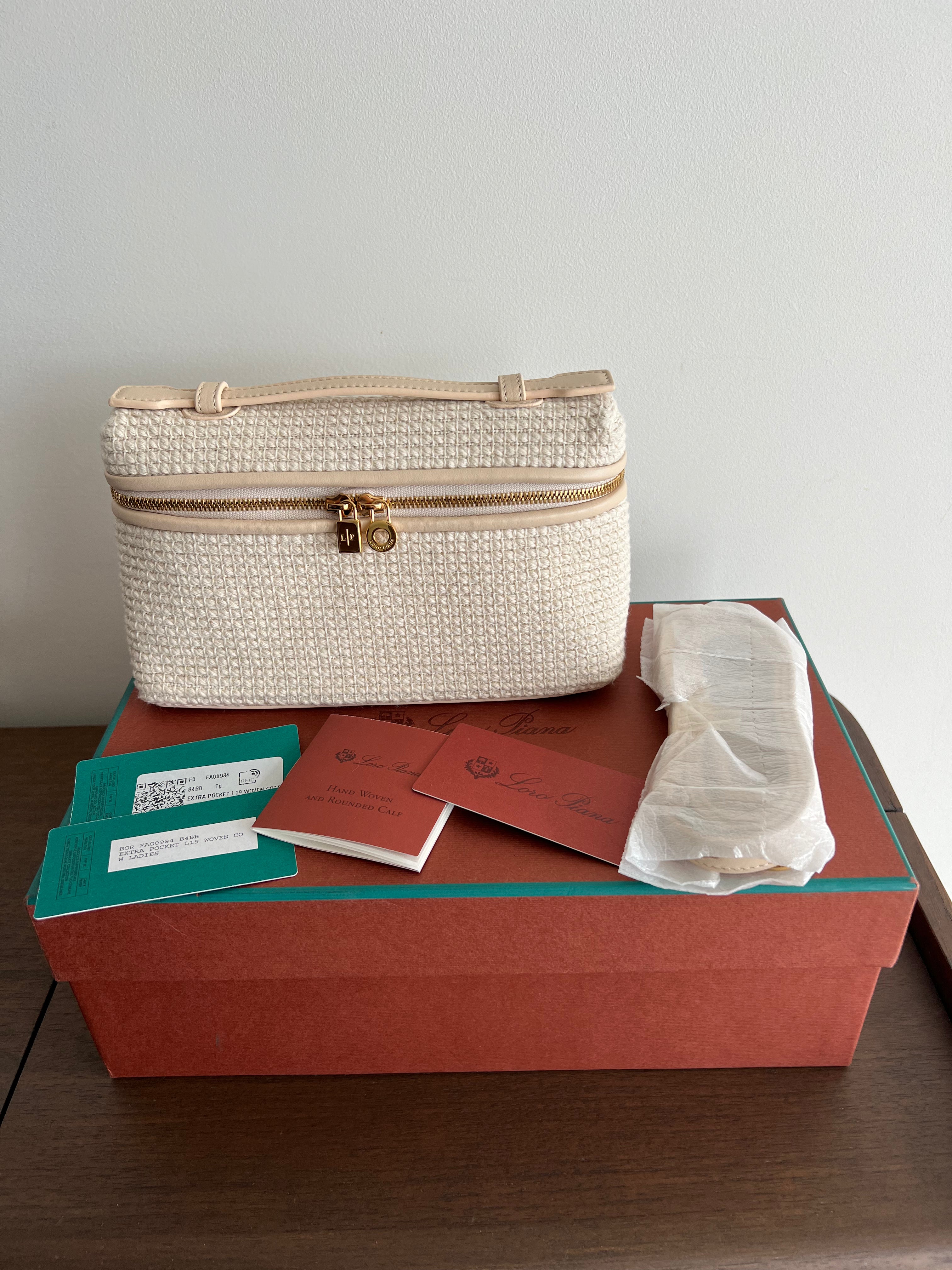 Loro Piana Extra Pocket Pouch L19 (Natural / Lotus Root)、mySite、garminoutage.com