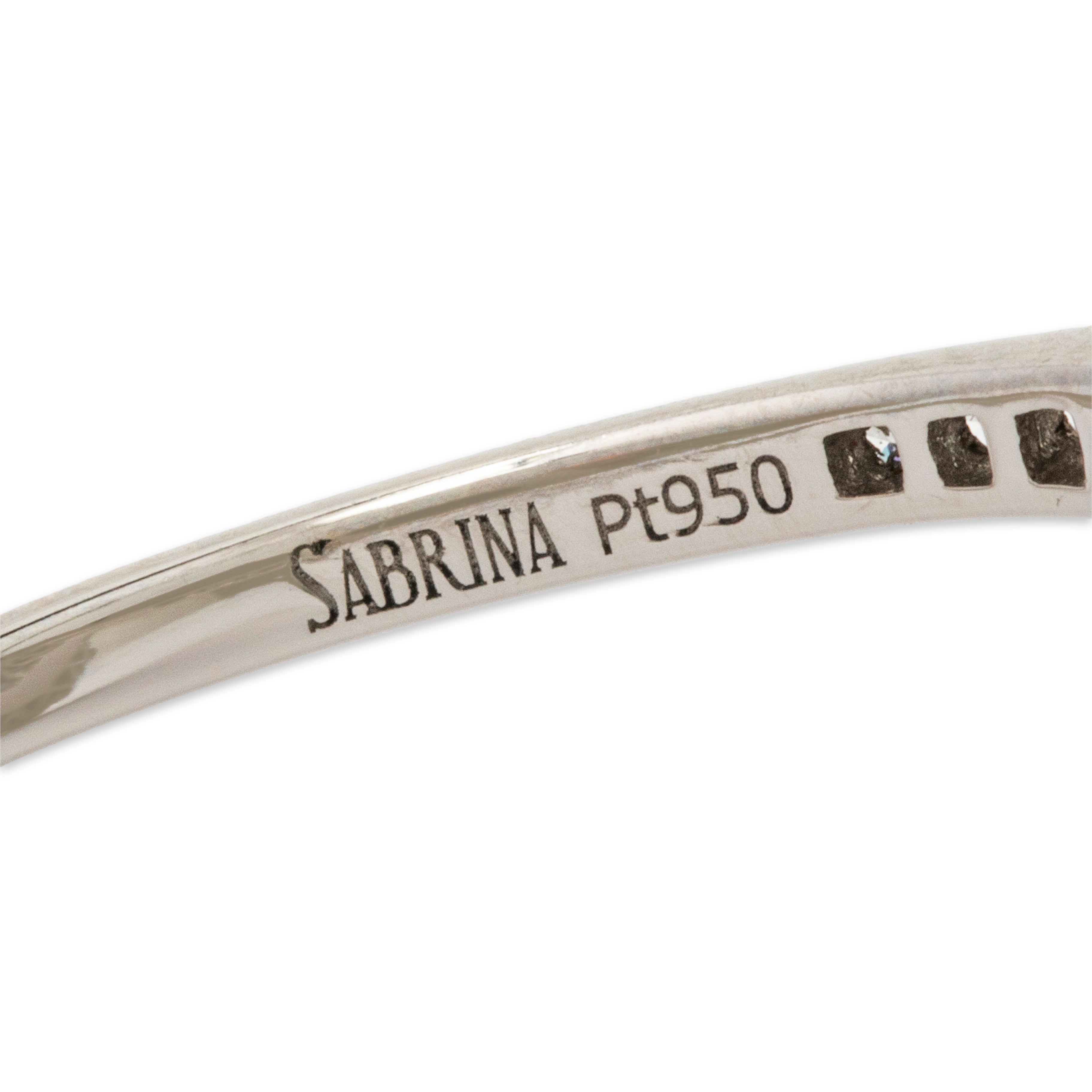 Abbott & Oaks Platinum Diamond Sapphire Art Deco Style Engagement Ring 6.5、mySite、hinf8tx79