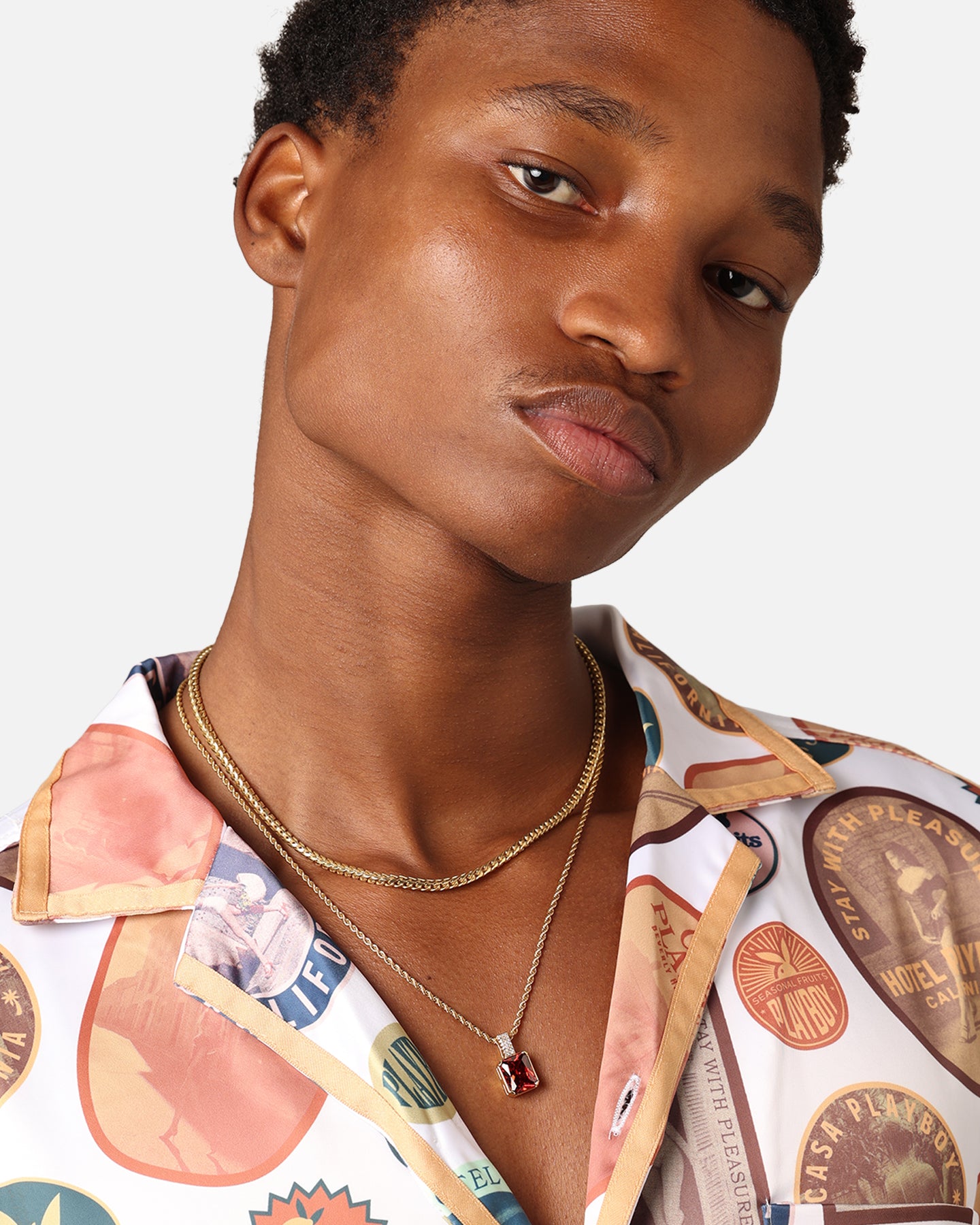 NXS Birthstone Pendant Iced Multi、mySite、zt4zffjzw