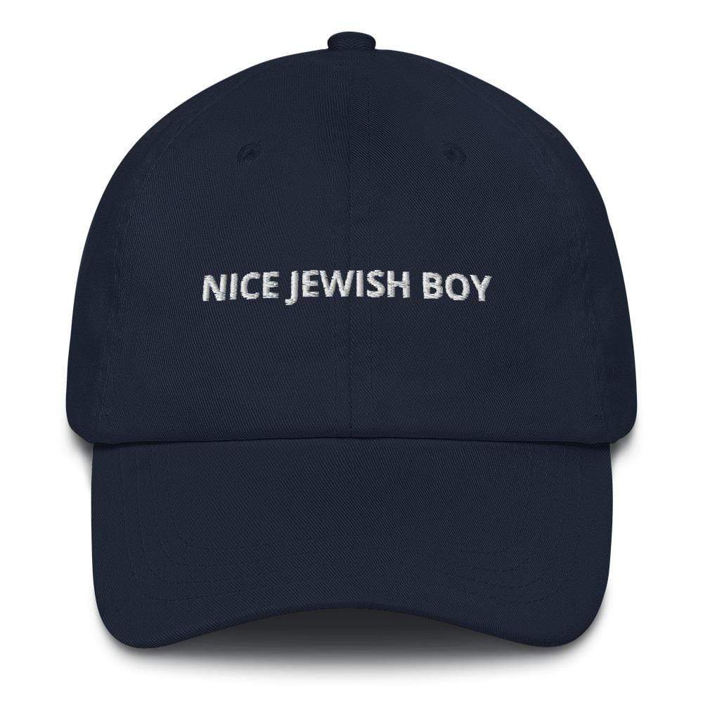 Nice Jewish Boy Embroidered Hat - Navy, Pink or Light Blue、mySite、topwebapps