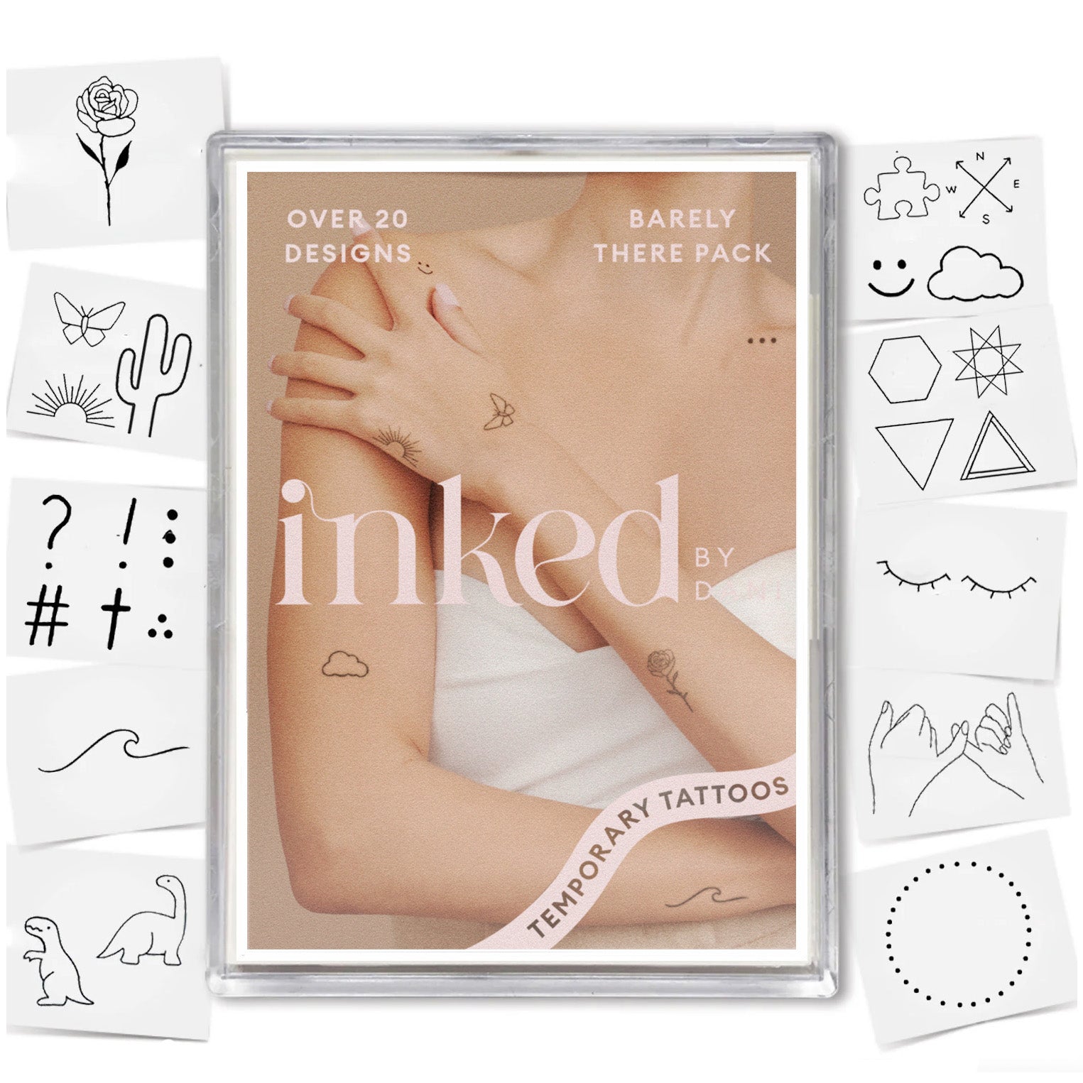  Barely There Temporary Tattoo Pack、mySite、ghnorth