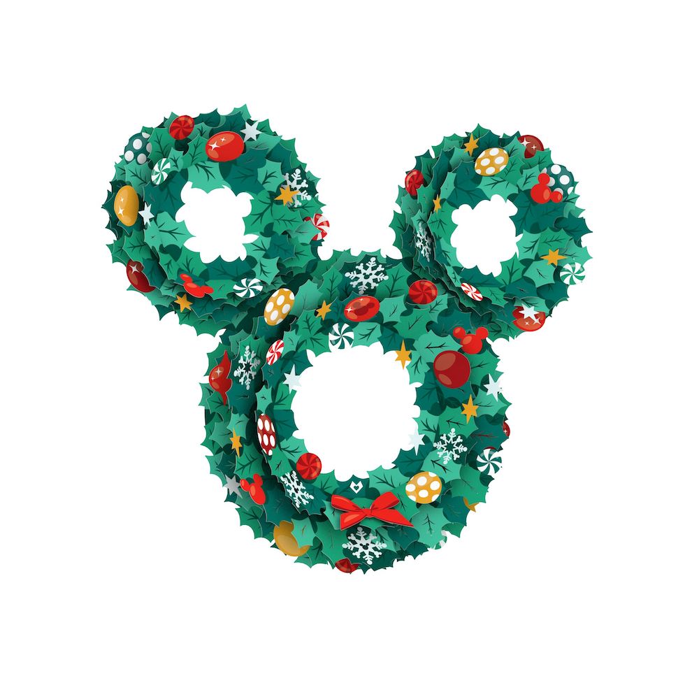 Disney's Mickey Mouse Holiday Wreath、mySite、solidvoid