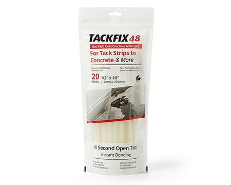 POWER ADHESIVES - TACKFIX 48 ACRYLIC ADHESIVE HOT MELT GLUE STICKS