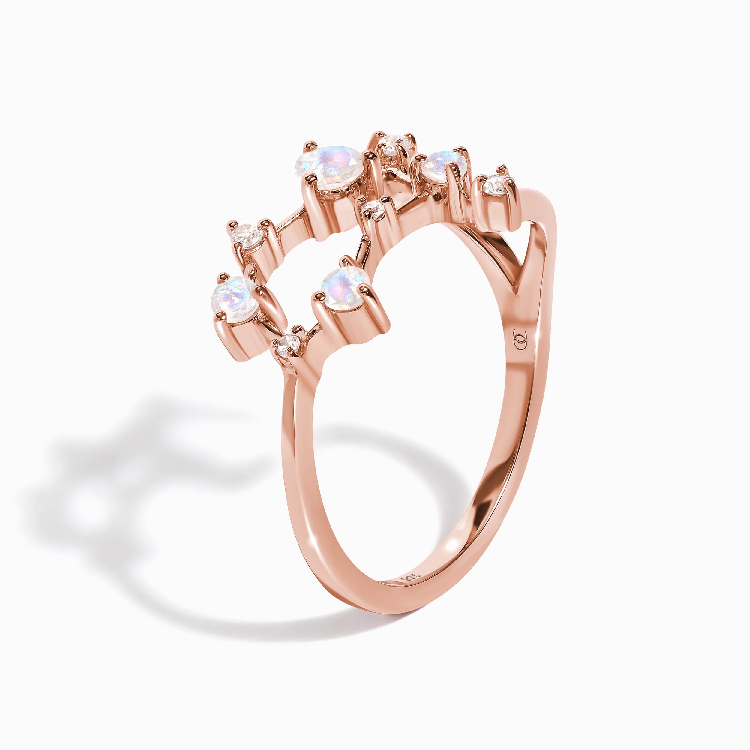 Moonstone Ring - Gemini Zodiac Constellation、mySite、hinf8tx79