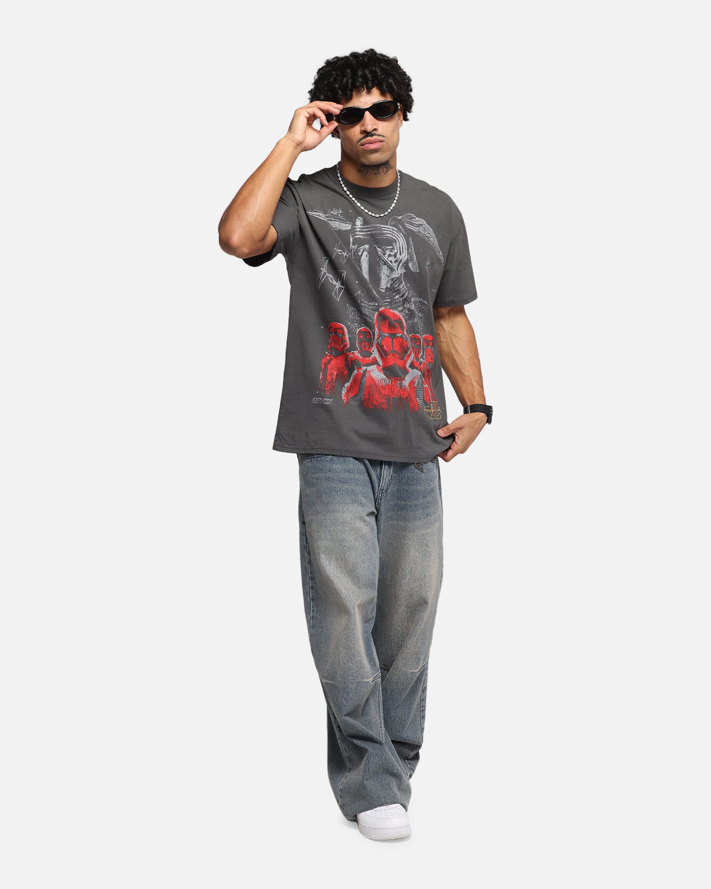 73 Studio Star Wars Order 66 Vintage T-Shirt Black Wash、mySite、zt4zffjzw