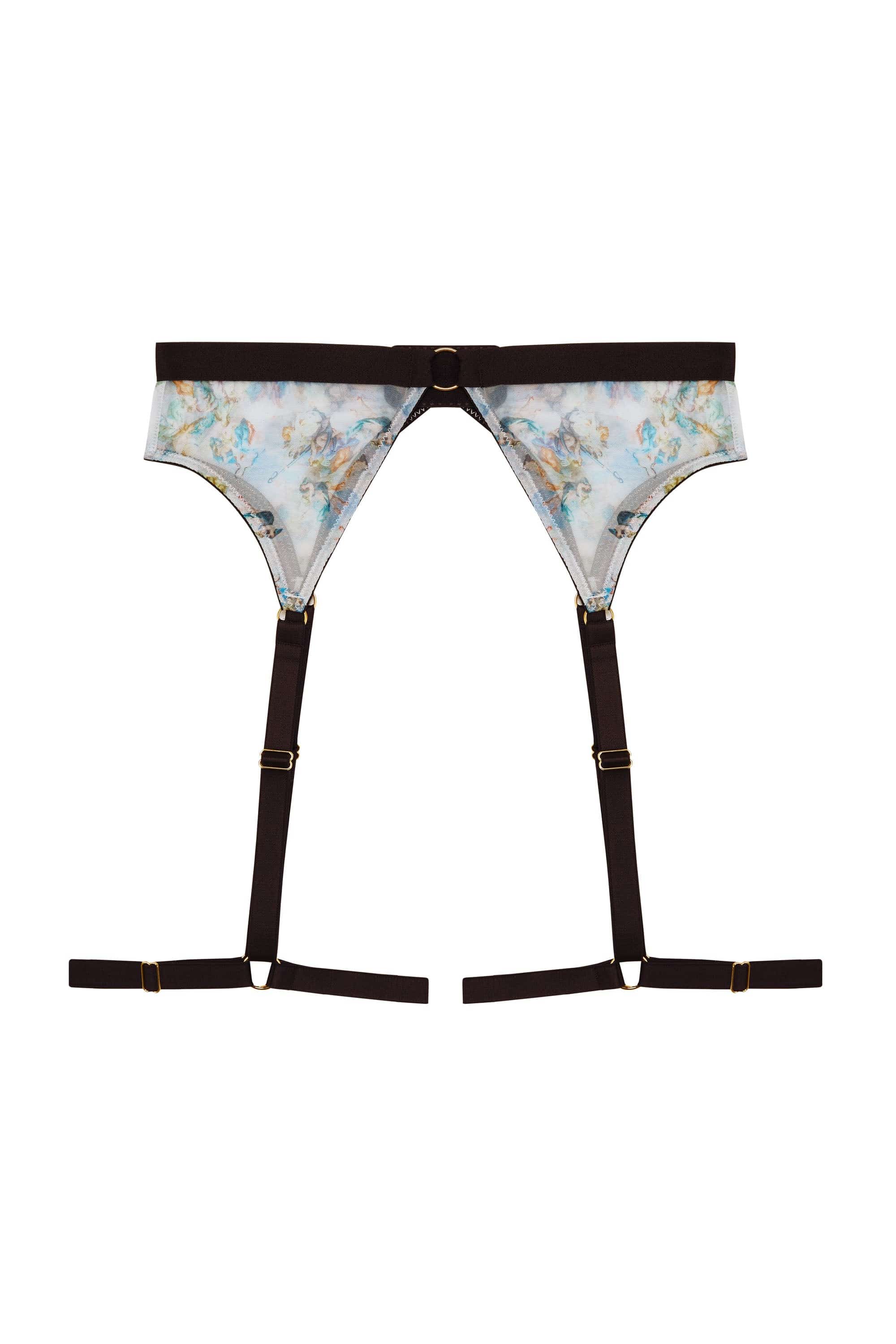 Talia Renaissance Printed Mesh Suspender、mySite、bengalsvssteelers