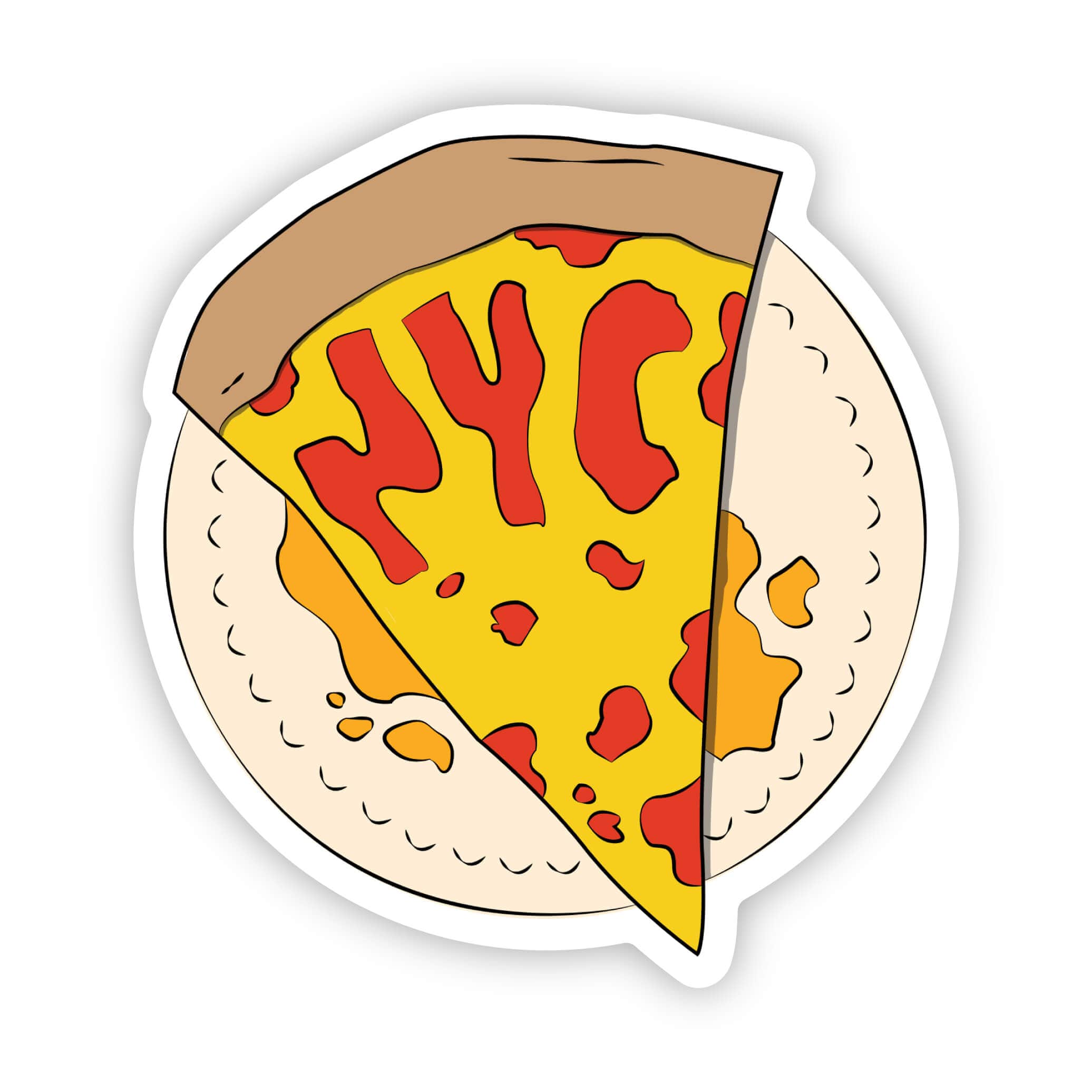  NYC Pizza Sticker、mySite、ghnorth