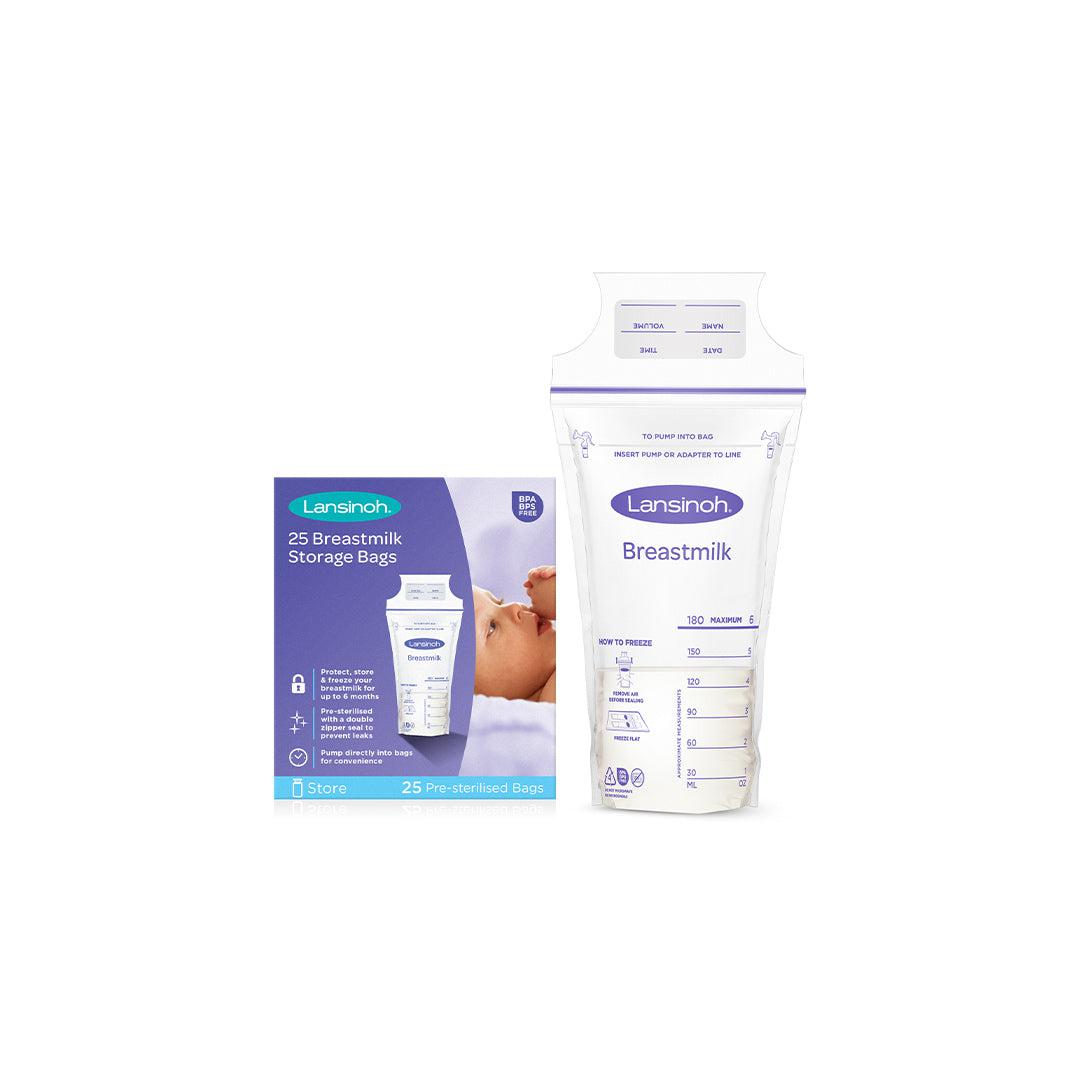  Lansinoh Breastmilk Storage Bags - 25 Pack、mySite、merchandisen