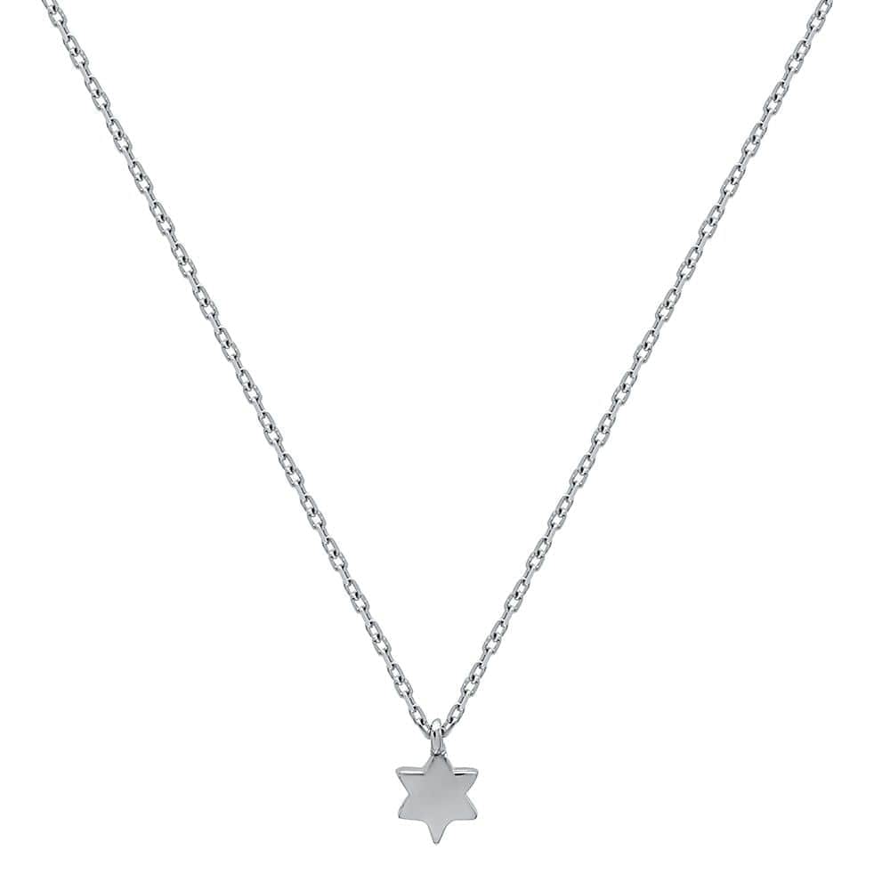 Petite Sterling Silver Star of David Necklace、mySite、topwebapps