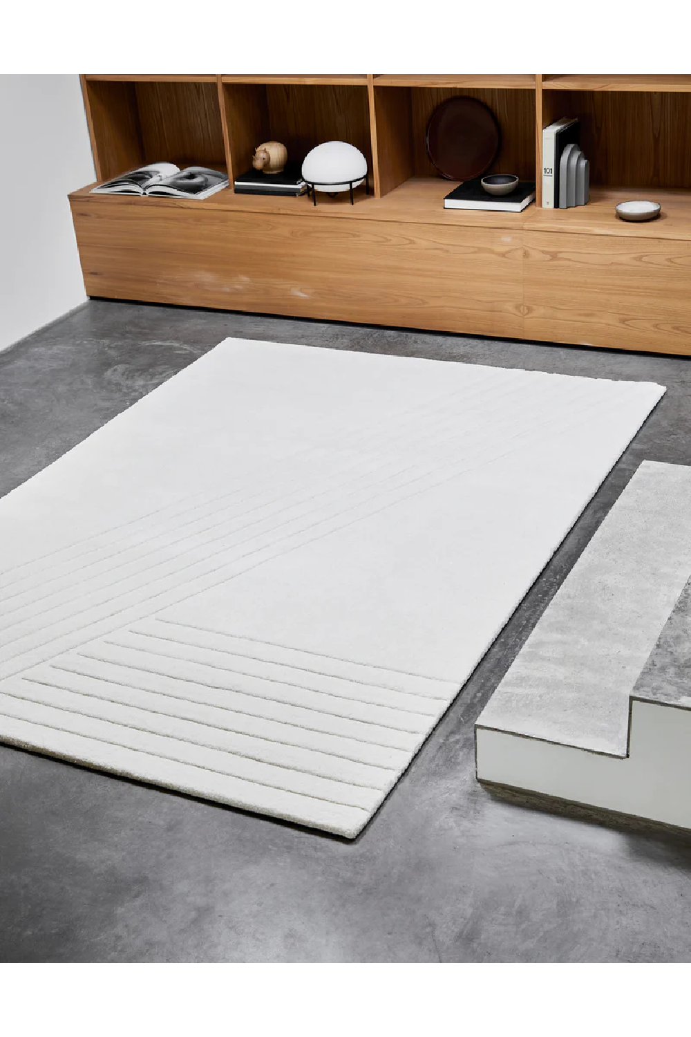 Off White Wool Rug | WOUD Kyoto、mySite、neckold