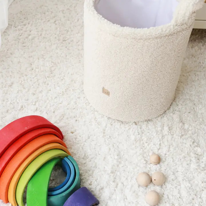  Teddy Boucle Toys Basket、mySite、elrpsem3k