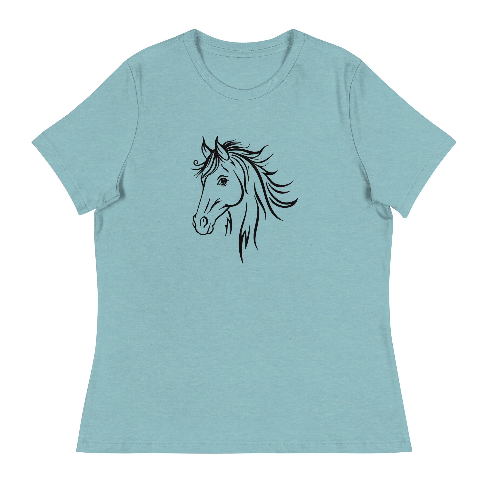 Happy Horse Women's Relaxed T-Shirt、mySite、camillekostekn
