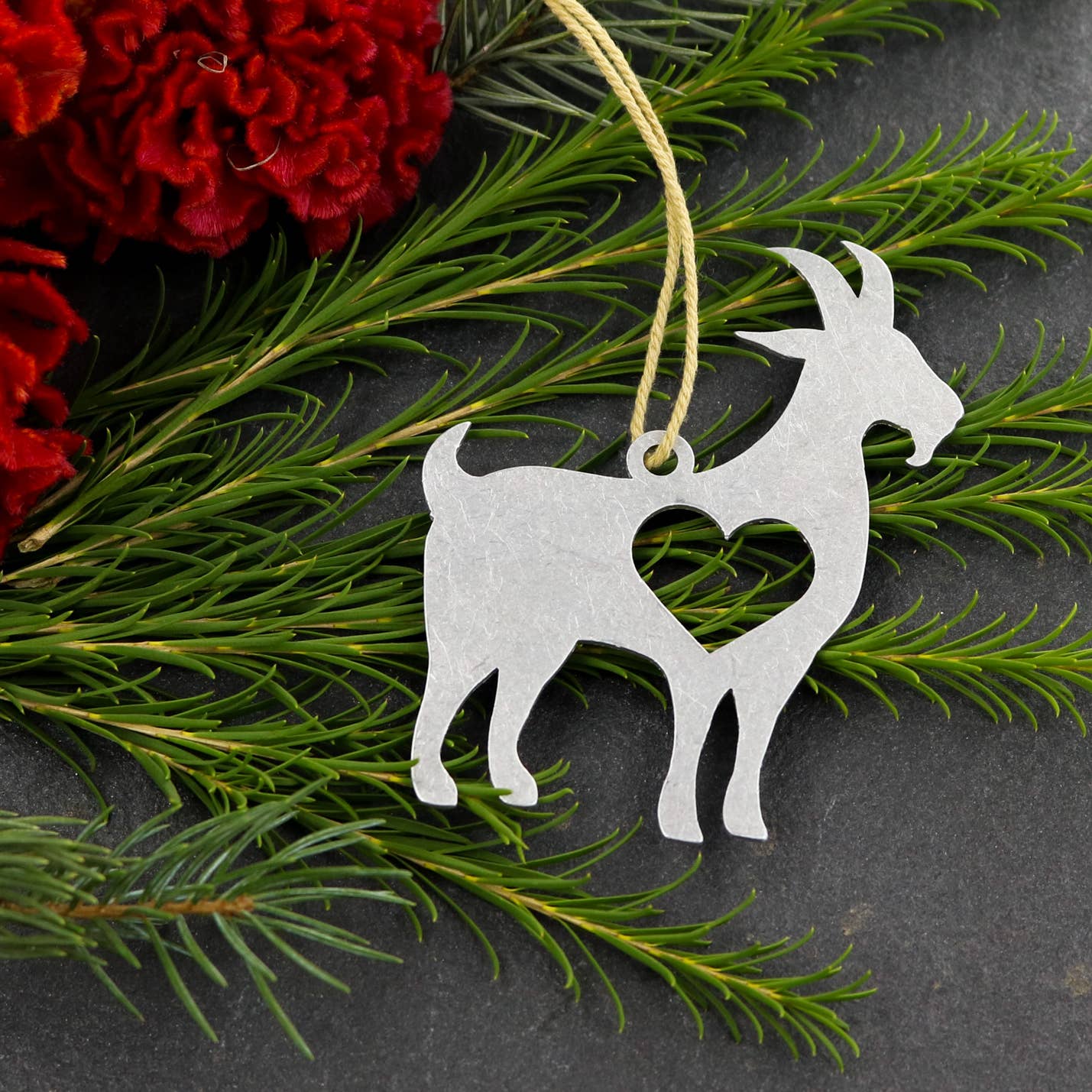 Metal Ornament: Farm animals, Cow, Sheep, Goat *、mySite、g9winljtr
