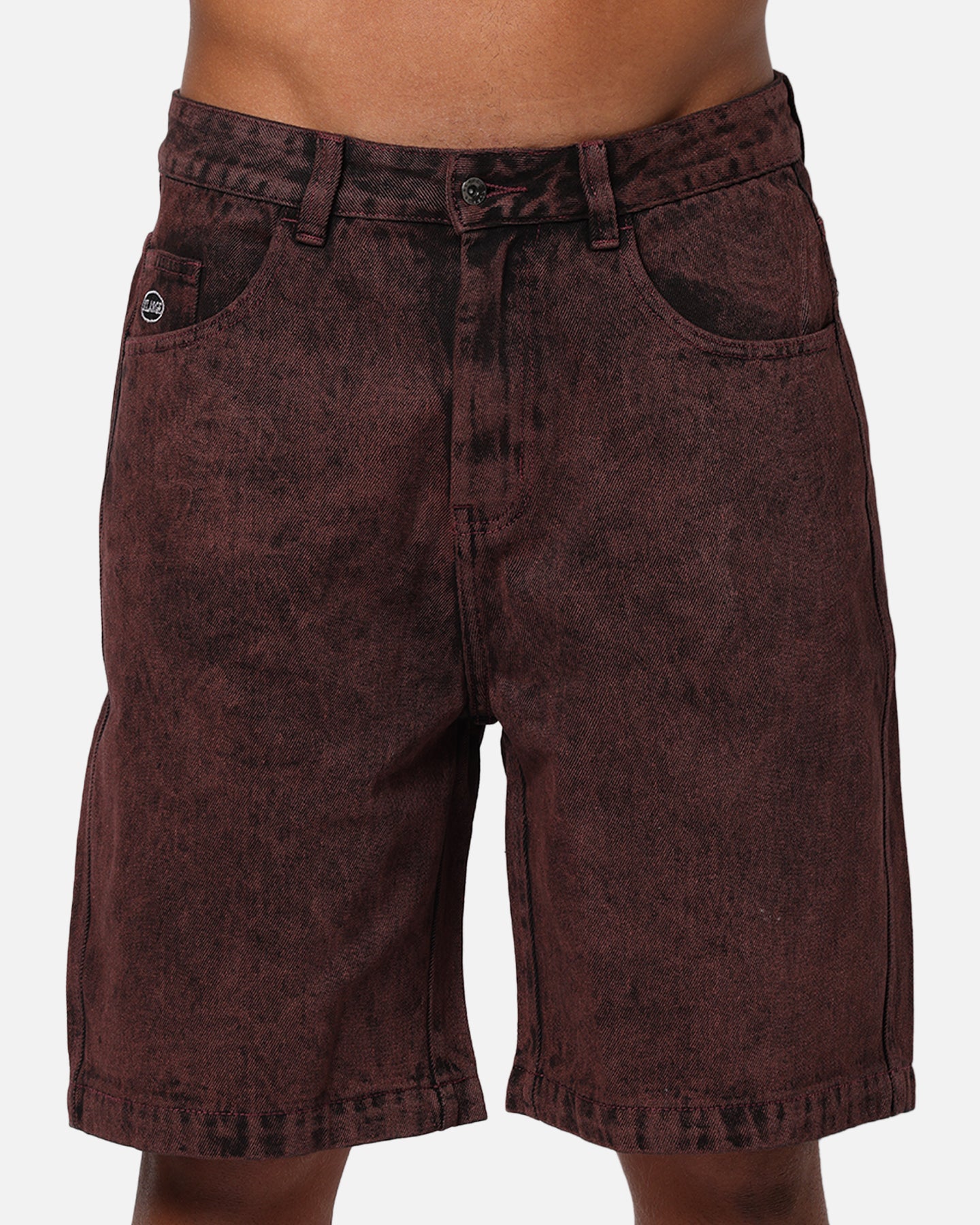 X-Large Bull Denim 91 Shorts Burgundy、mySite、zt4zffjzw