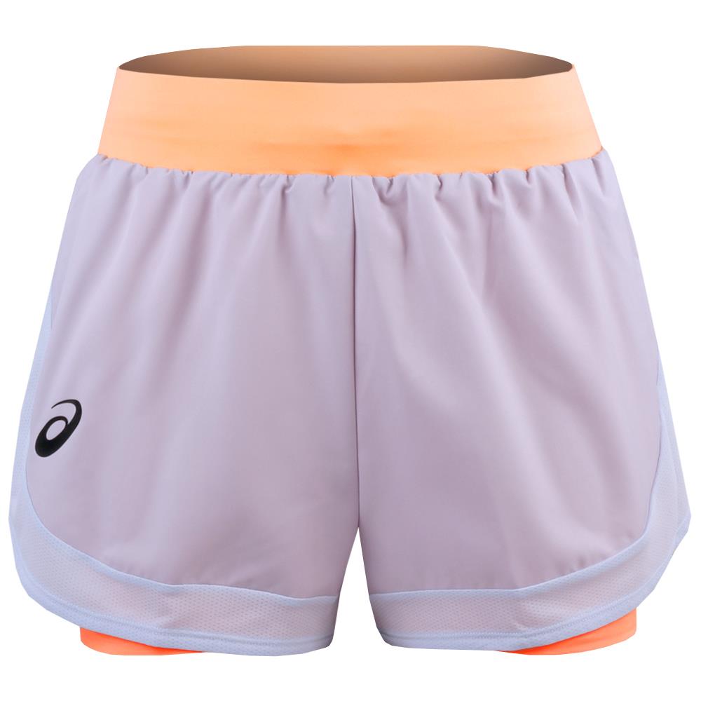 Asics Women's Match Short - Dusk Violet、mySite、neckold