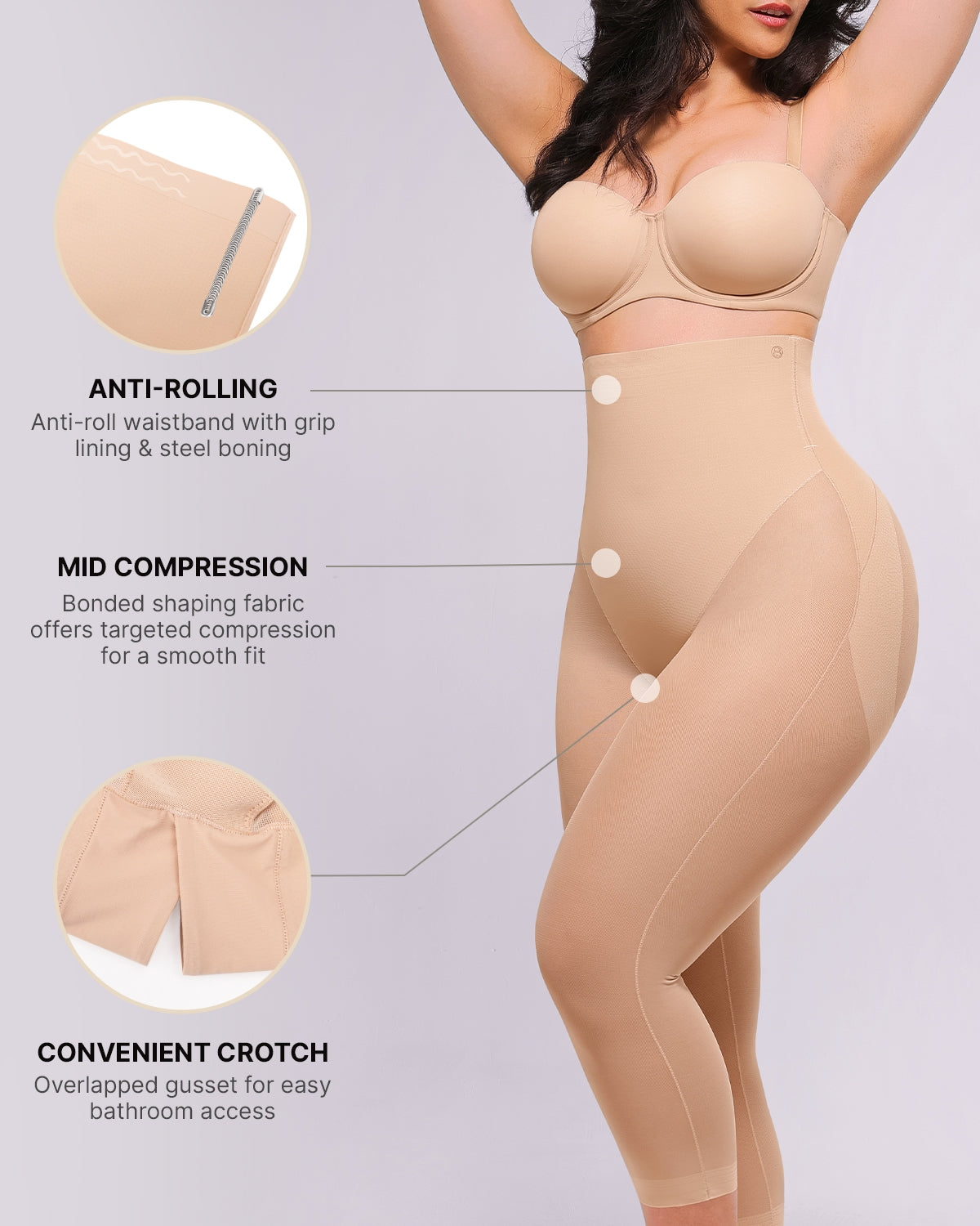 BOOT-YEAH™ MeshSmooth™ Butt-Lifting Capri、mySite、bengalsvssteelers