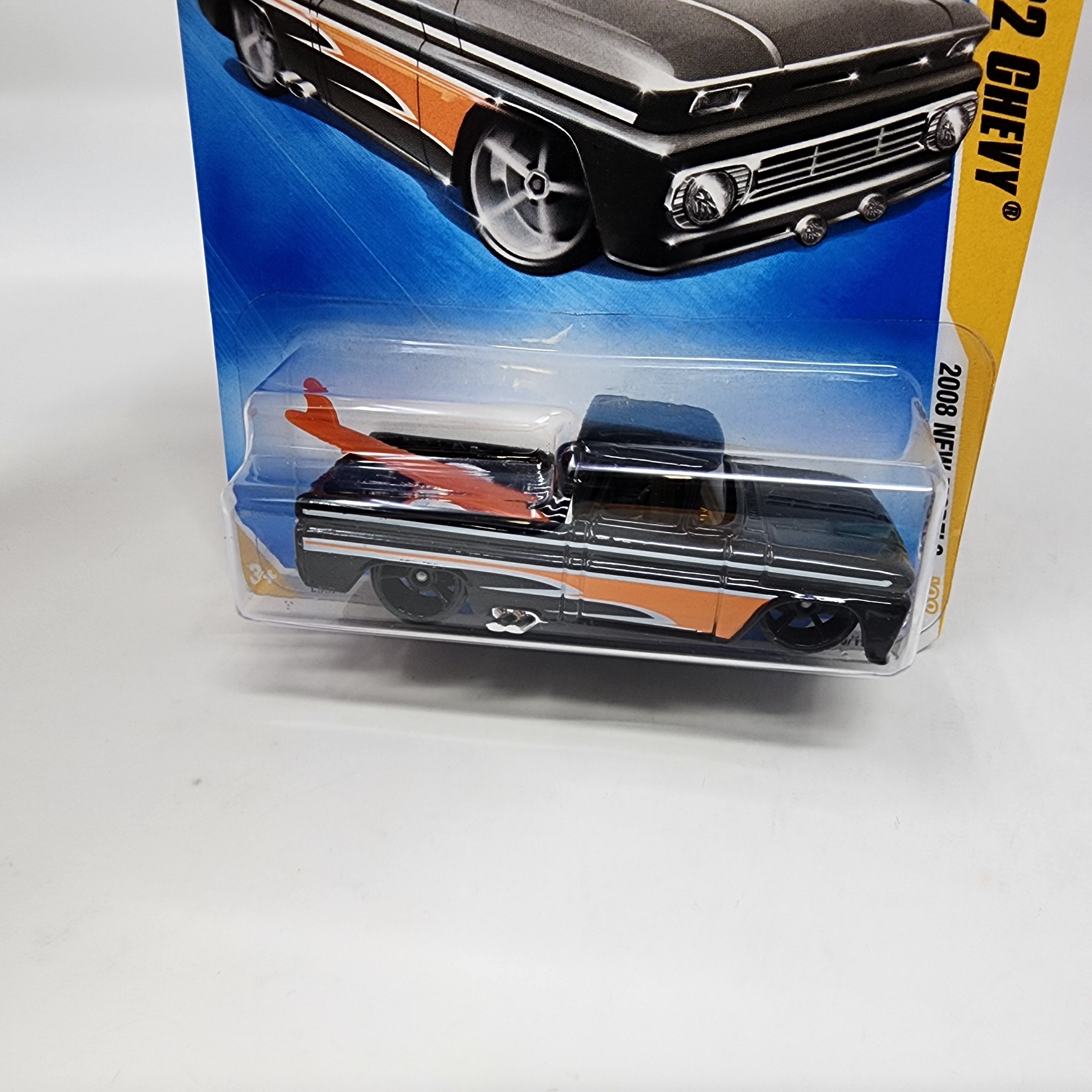 Custom '62 Chevy #13 * BLACK * Hot Wheels 2008、mySite、hgirdovlk
