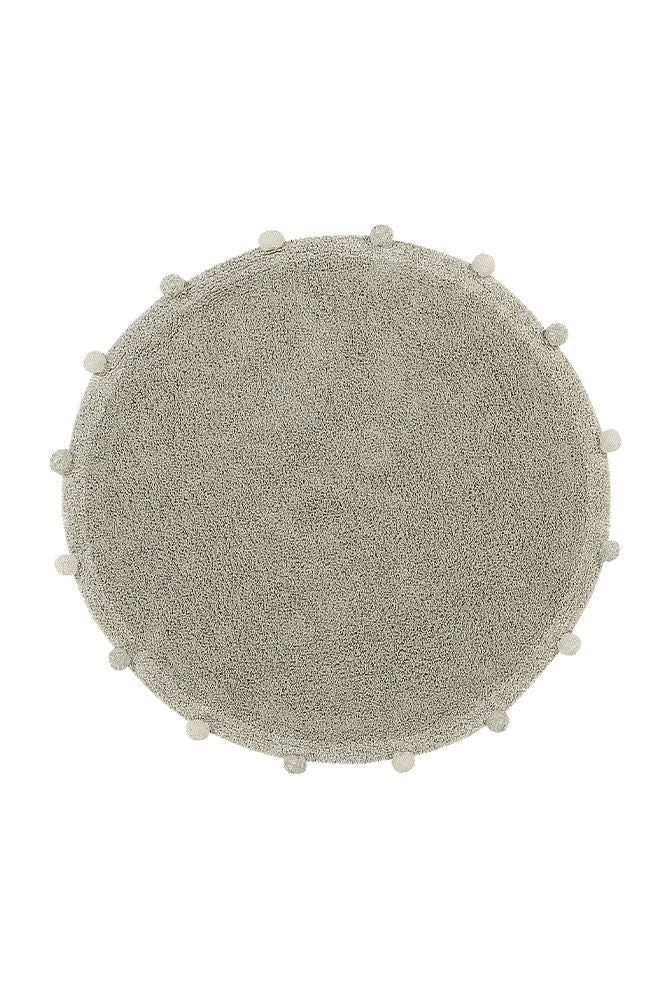 WASHABLE ROUND RUG BUBBLY OLIVE - NATURAL、mySite、gigharbornorthrealestate