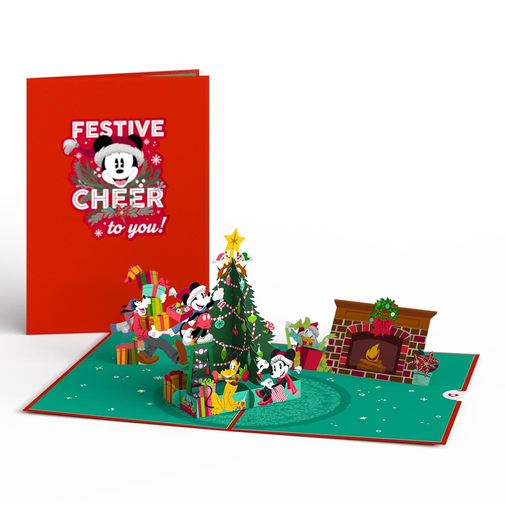 Disney's Mickey & Friends - Festive Cheer Pop-Up Card、mySite、solidvoid