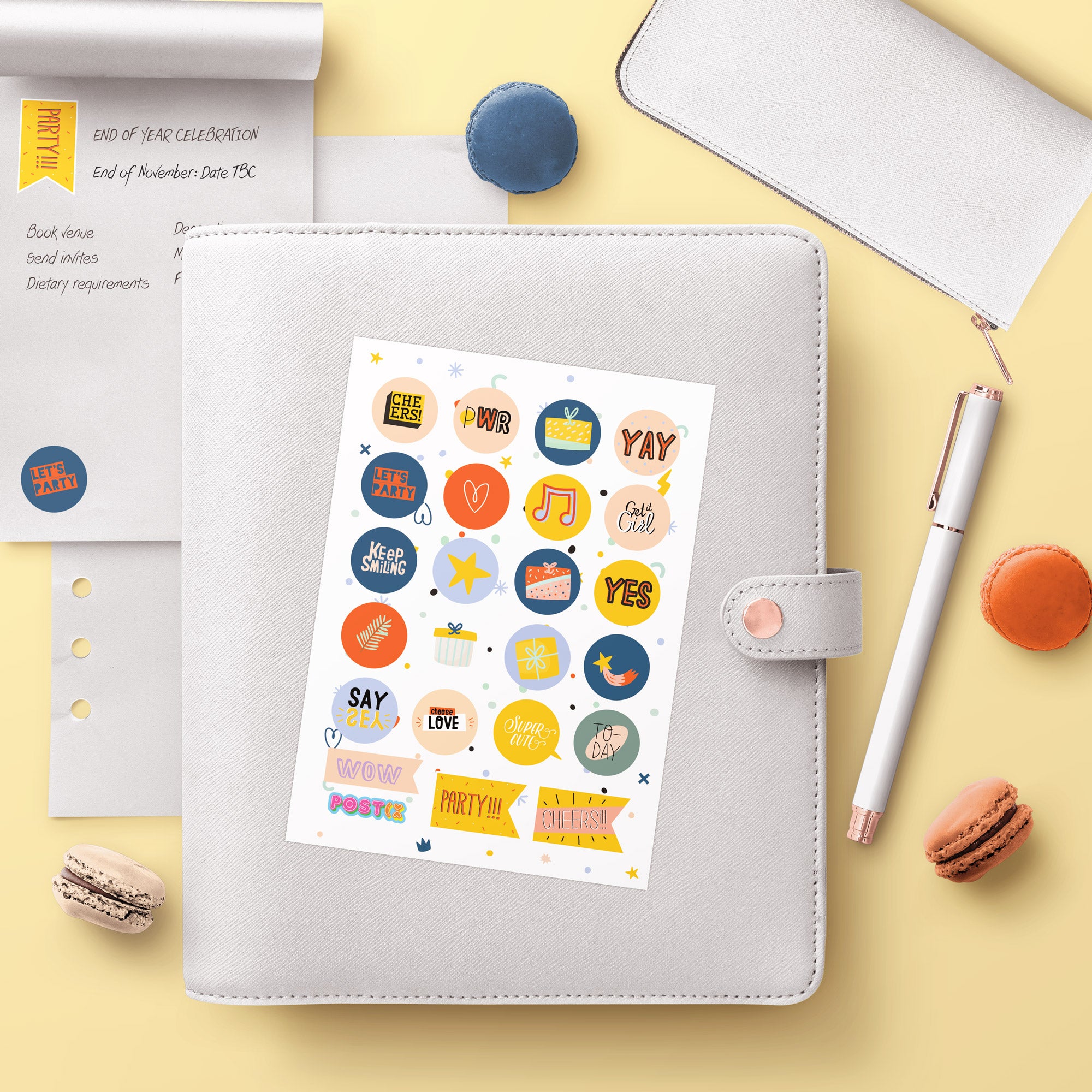  Party Planner Sticker Sheet、mySite、ghnorth