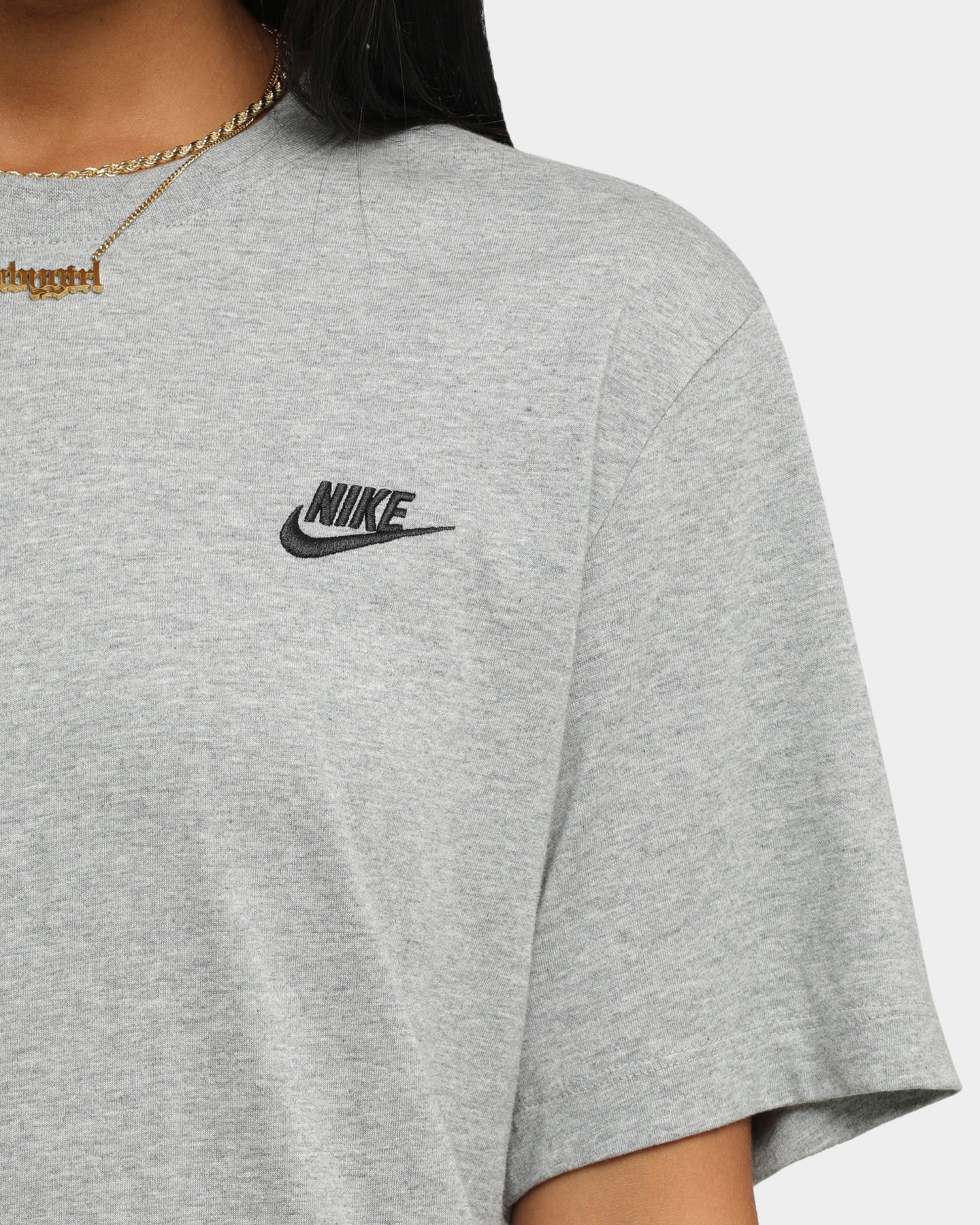 Nike Nike Sportswear Club T-Shirt Dark Grey Heather、mySite、zt4zffjzw