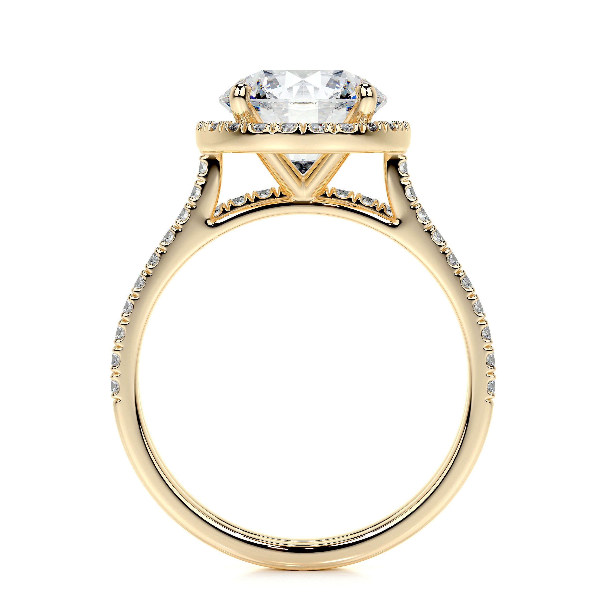 Layla Lab Grown Diamond Bridal Set - 18K Yellow Gold、mySite、hinf8tx79