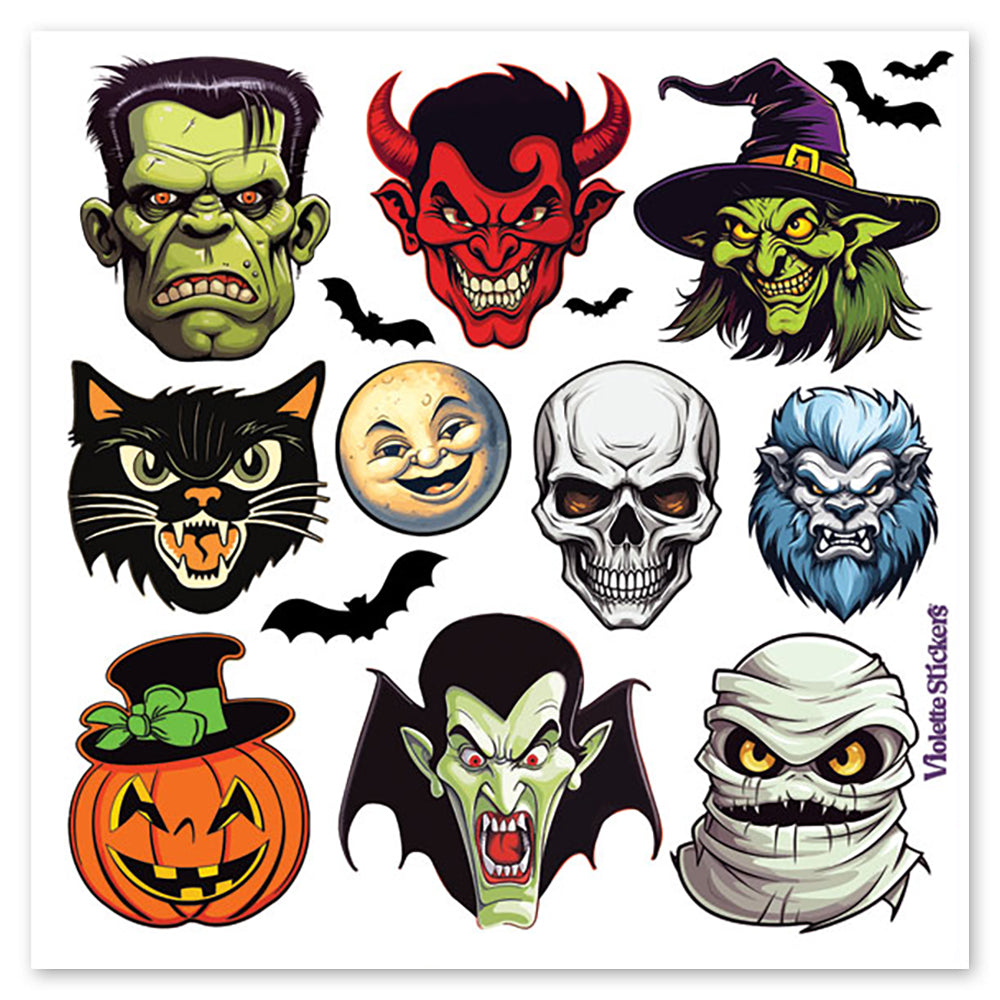  Crystal Monsters Stickers、mySite、ghnorth